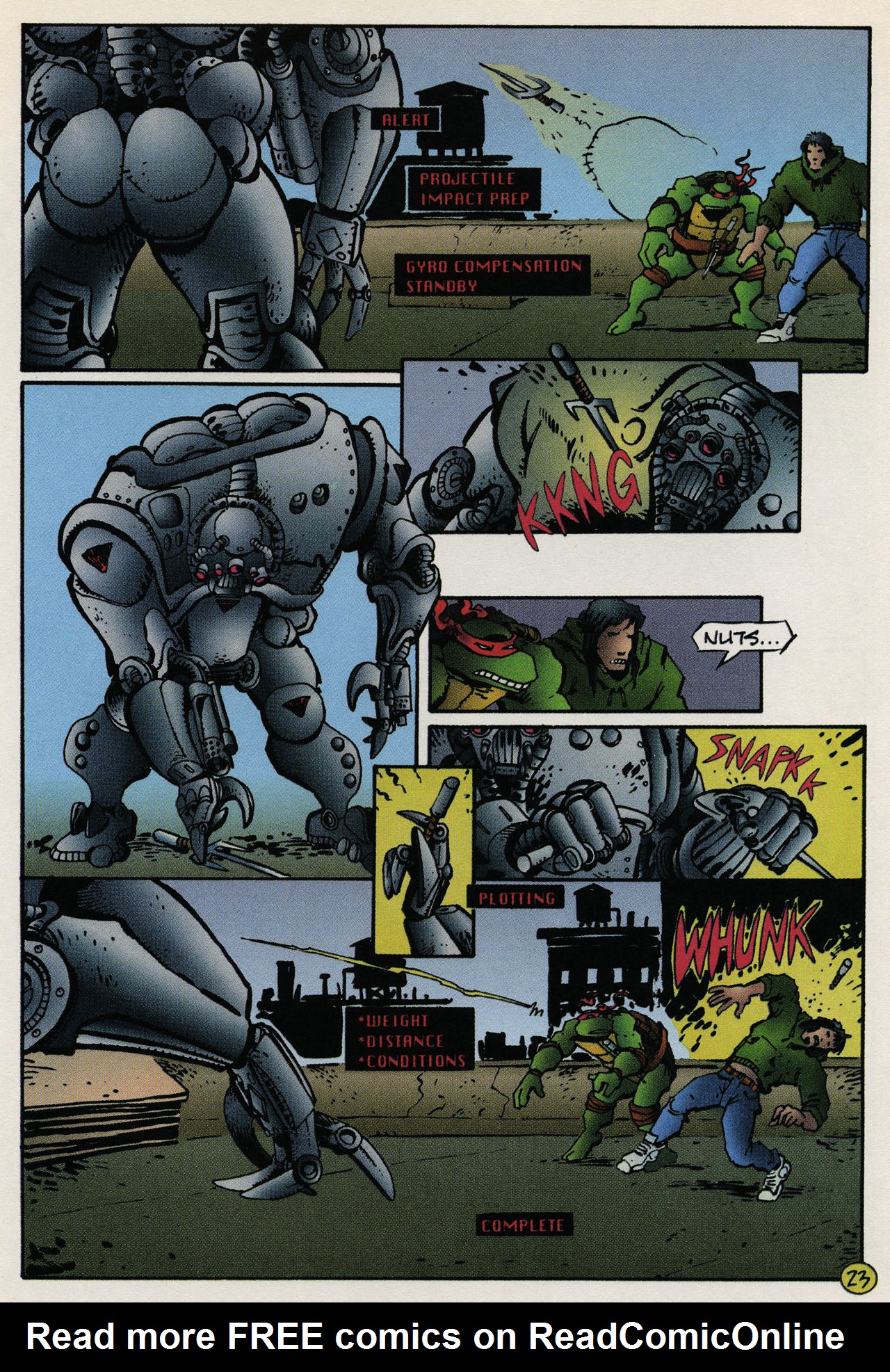 Read online Teenage Mutant Ninja Turtles (1993) comic -  Issue #7 - 25