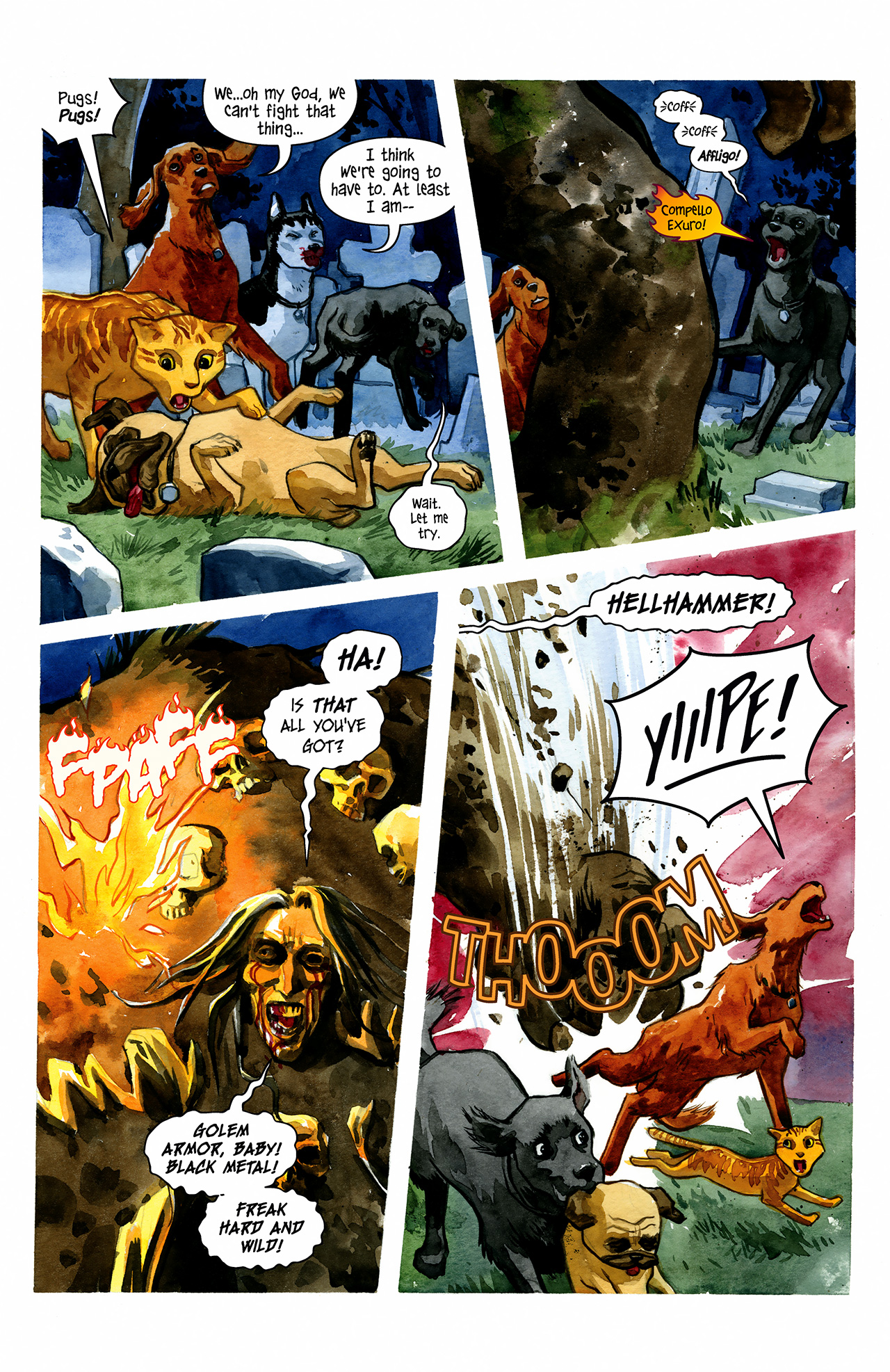 Read online Beasts of Burden comic -  Issue #4 - 19