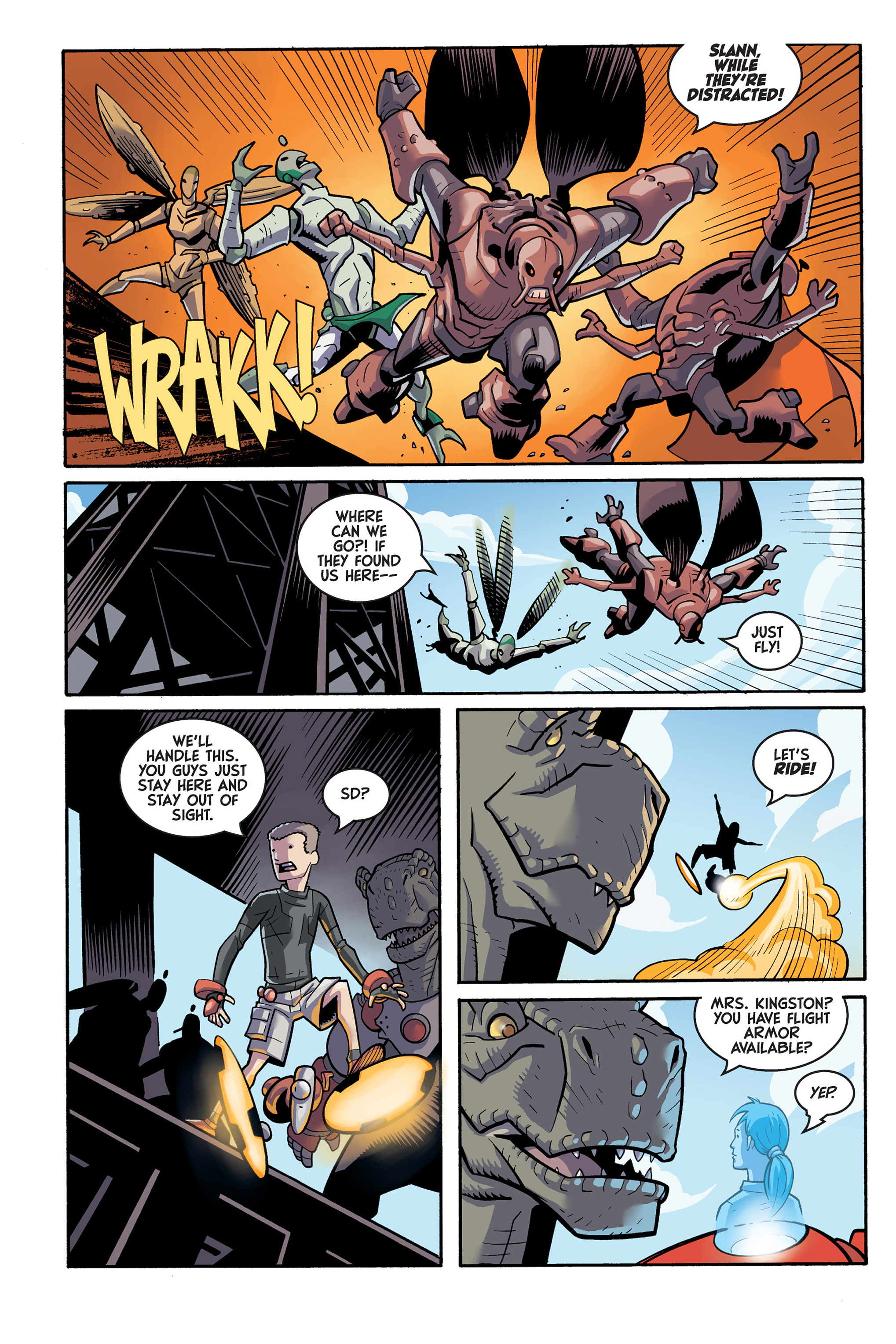 Read online Super Dinosaur (2011) comic -  Issue # _TPB 3 - 110