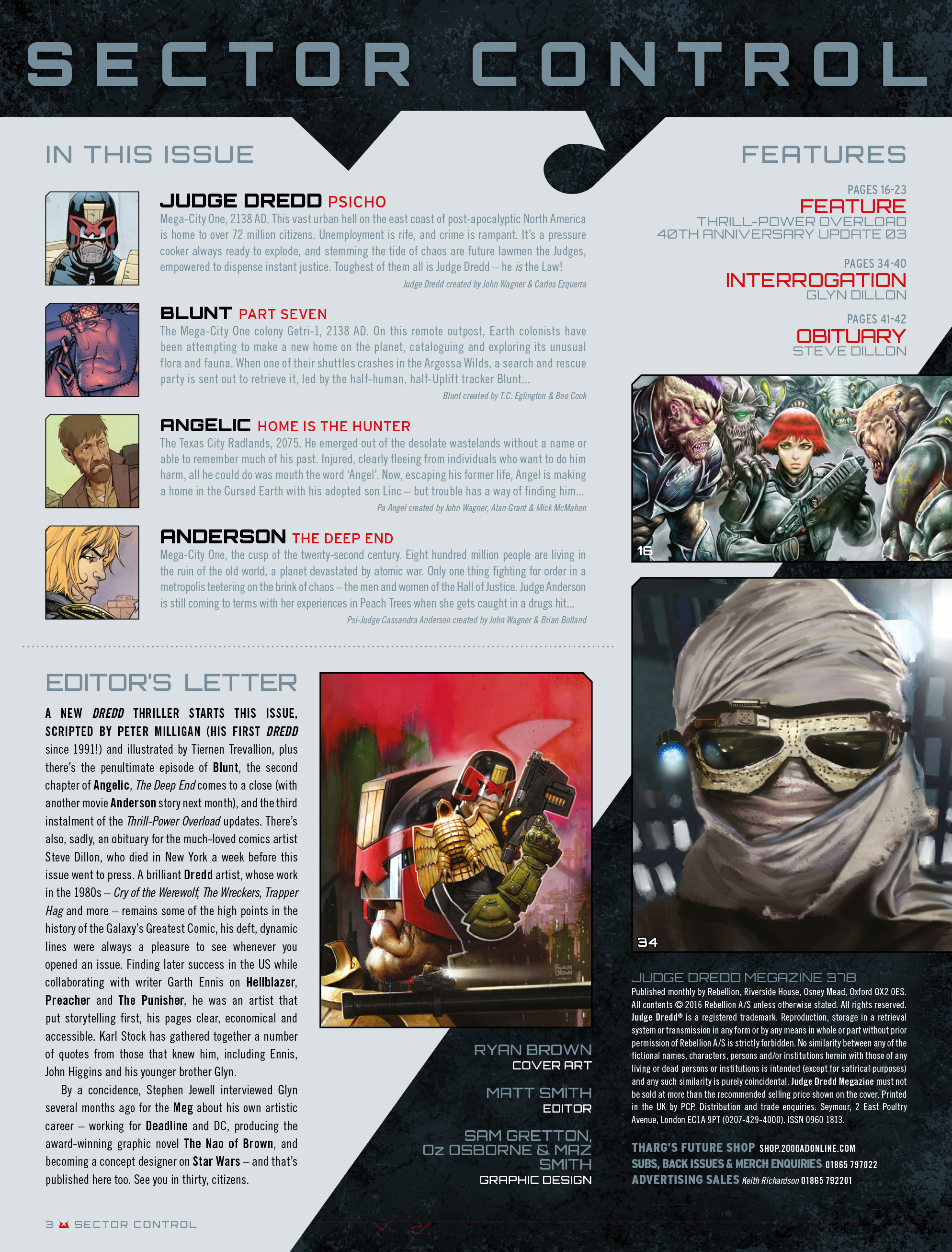 Read online Judge Dredd Megazine (Vol. 5) comic -  Issue #378 - 3