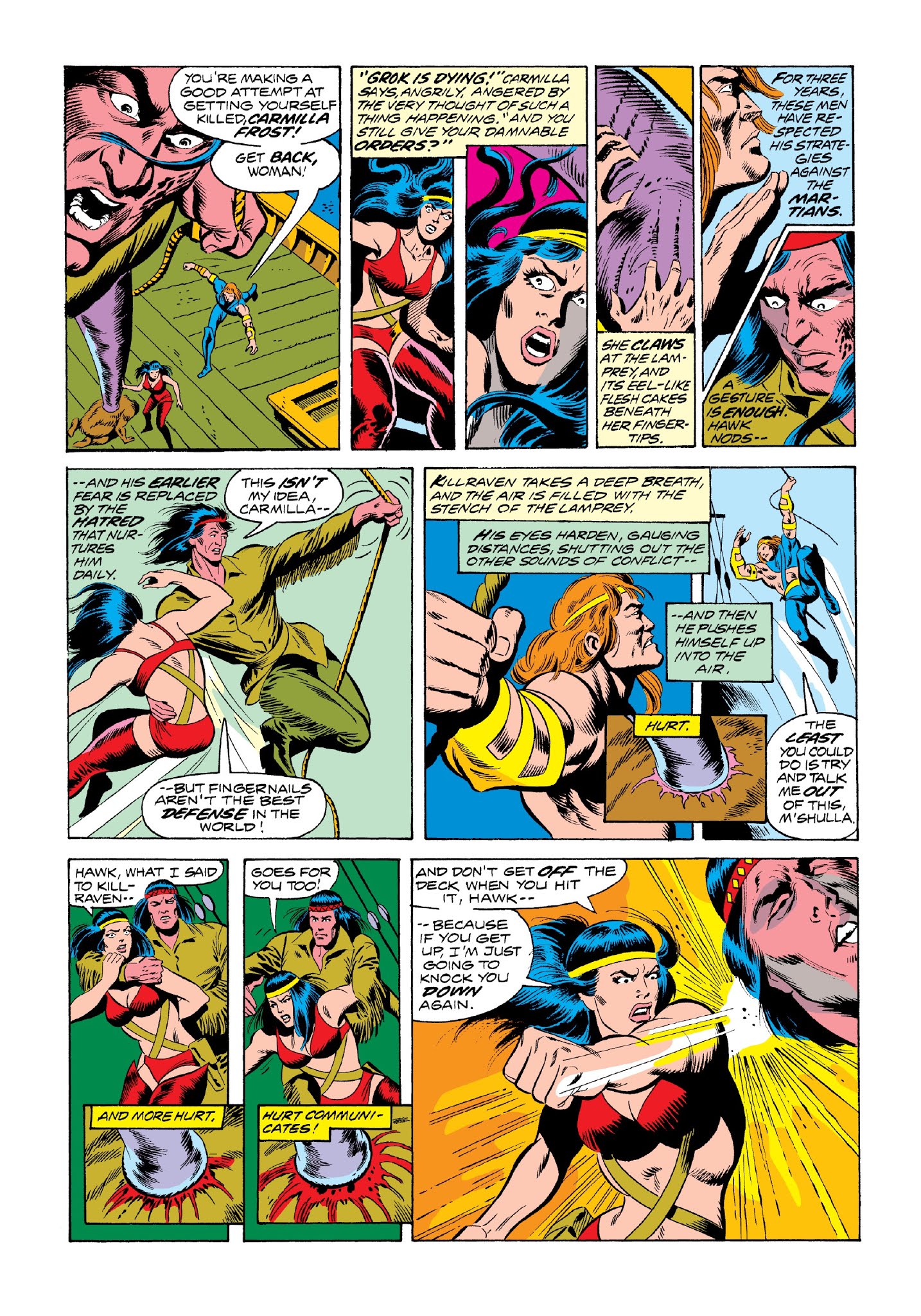 Read online Marvel Masterworks: Killraven comic -  Issue # TPB 1 (Part 2) - 73