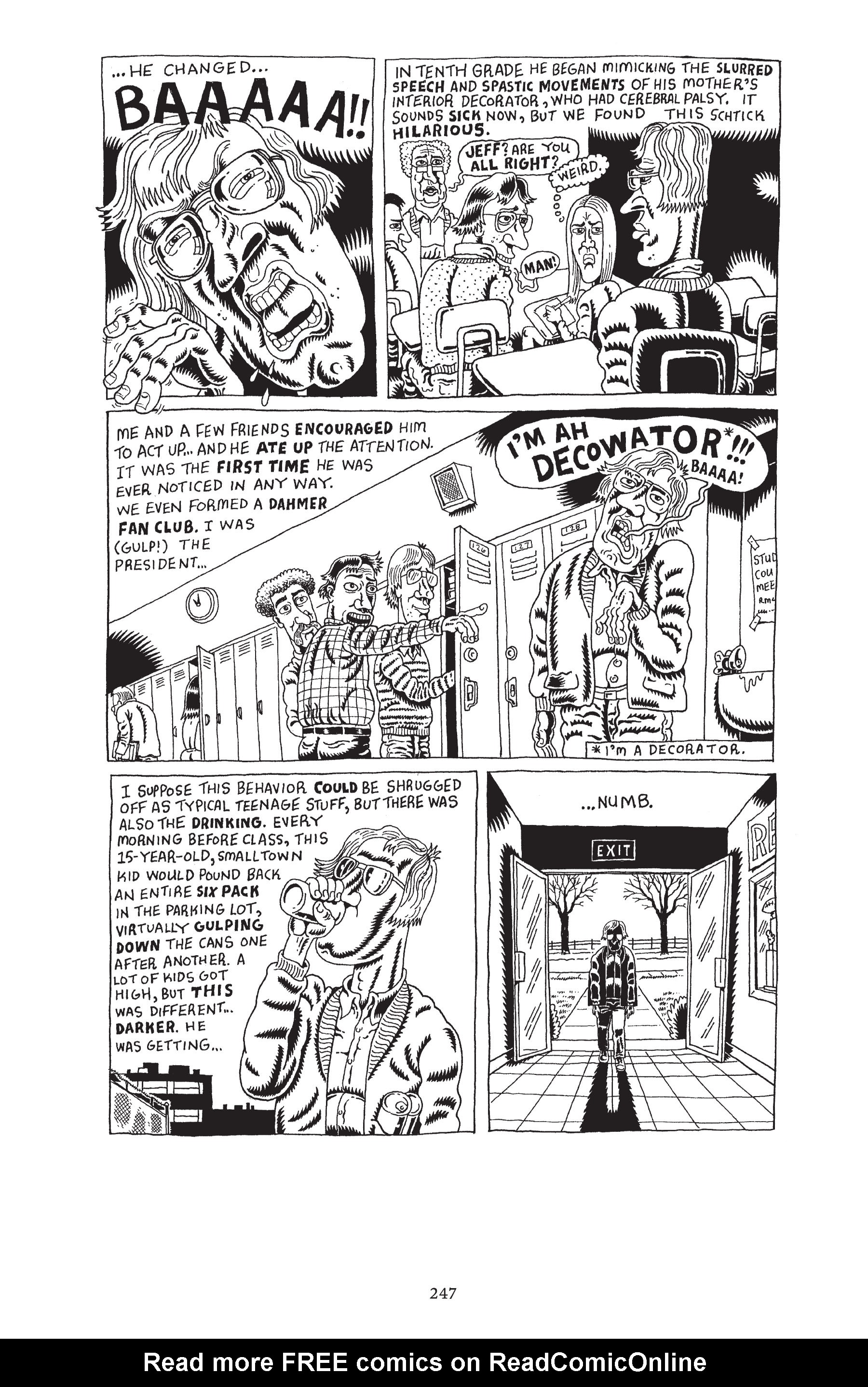 Read online My Friend Dahmer comic -  Issue # Full - 246