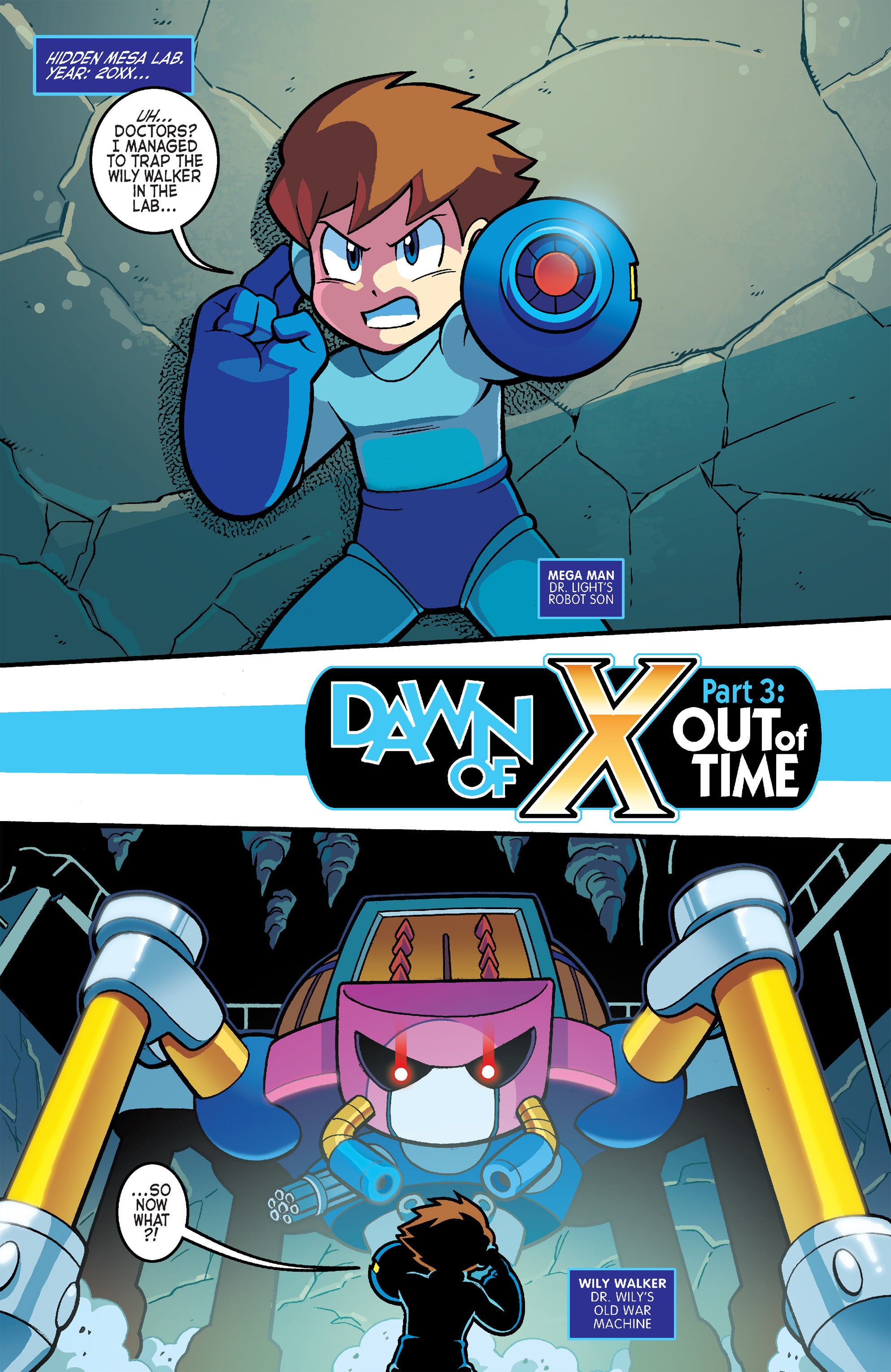 Read online Mega Man comic -  Issue #39 - 3