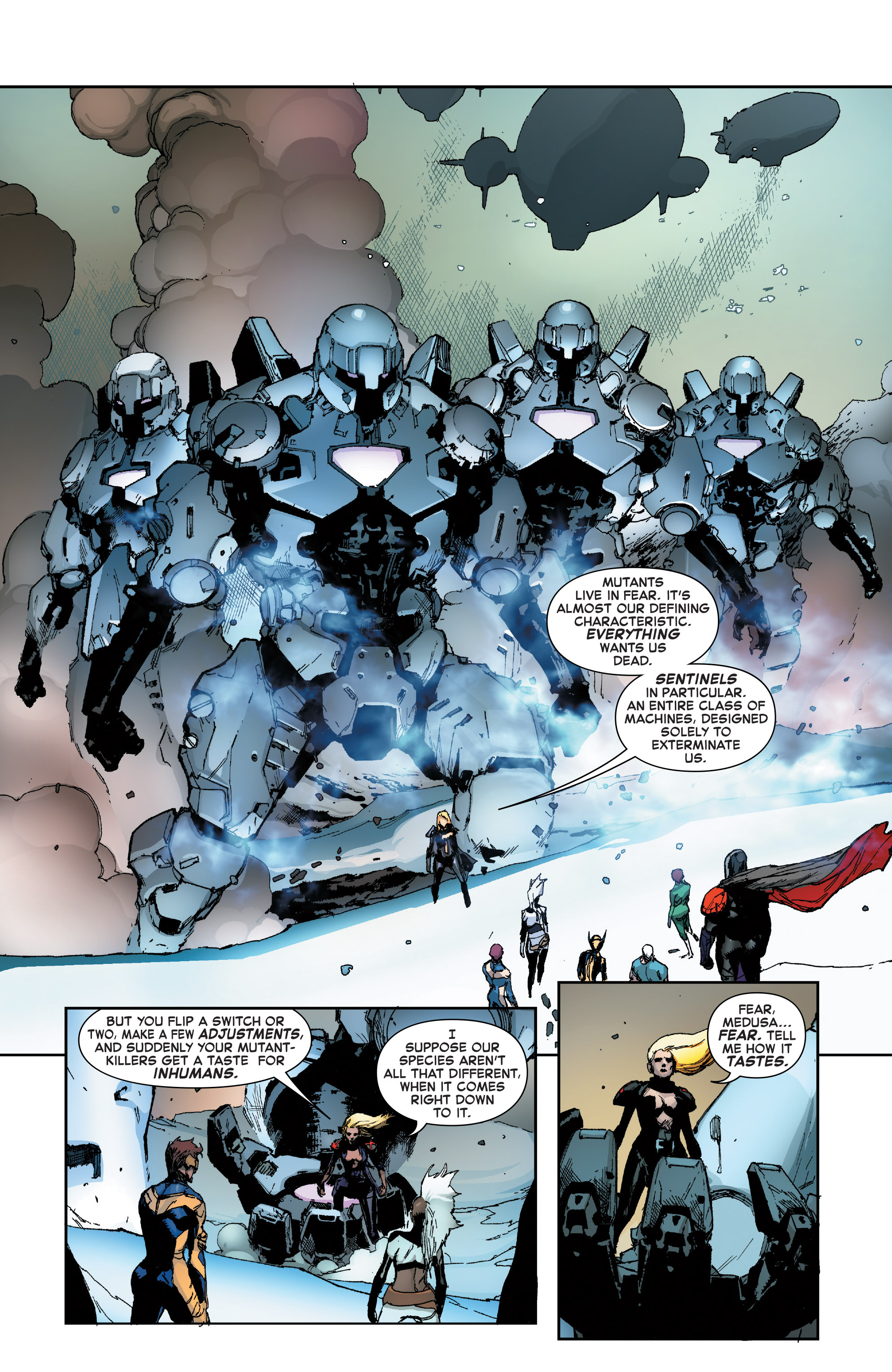 Read online Inhumans Vs. X-Men comic -  Issue #6 - 18