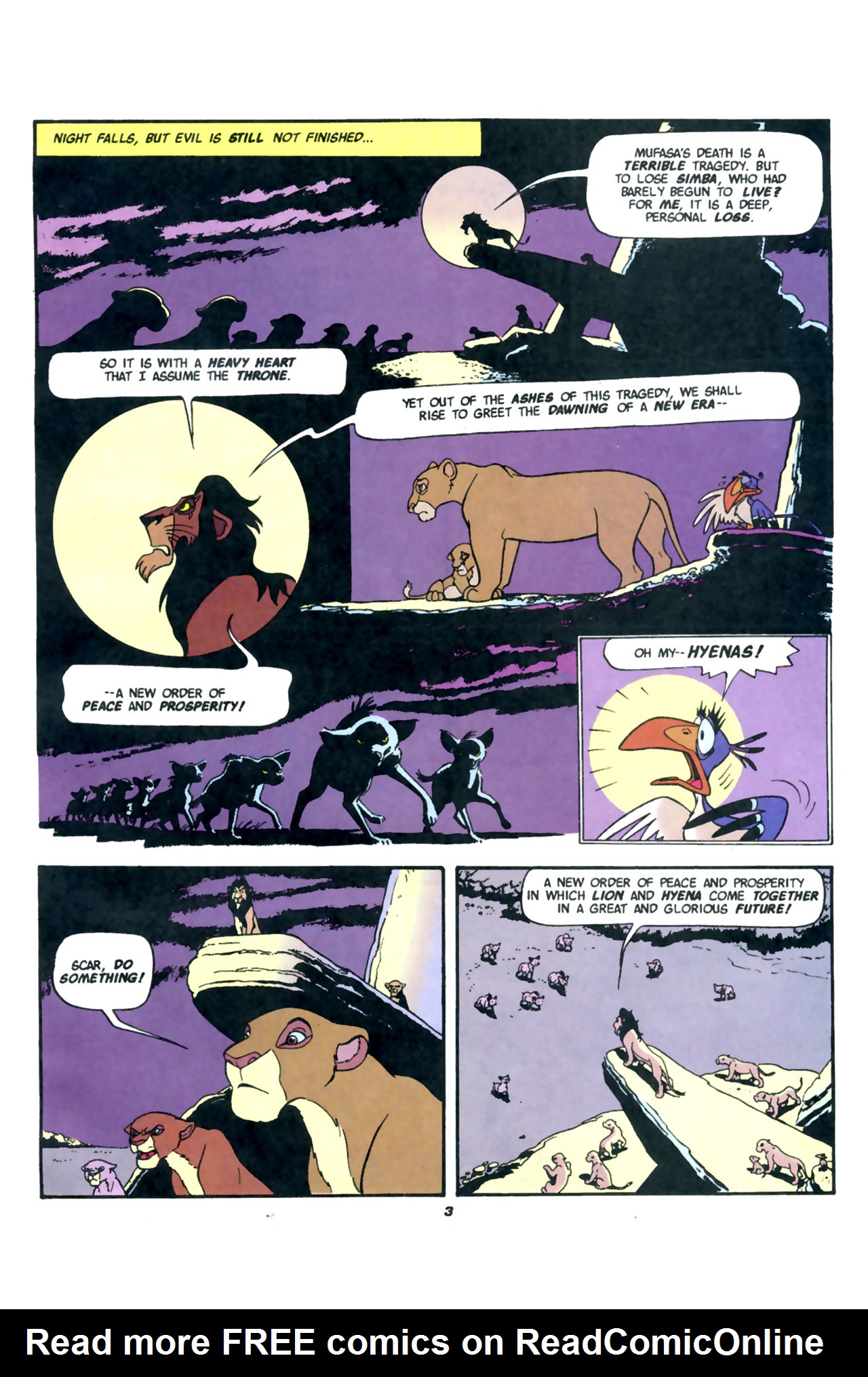 Read online Disney's The Lion King comic -  Issue #2 - 5