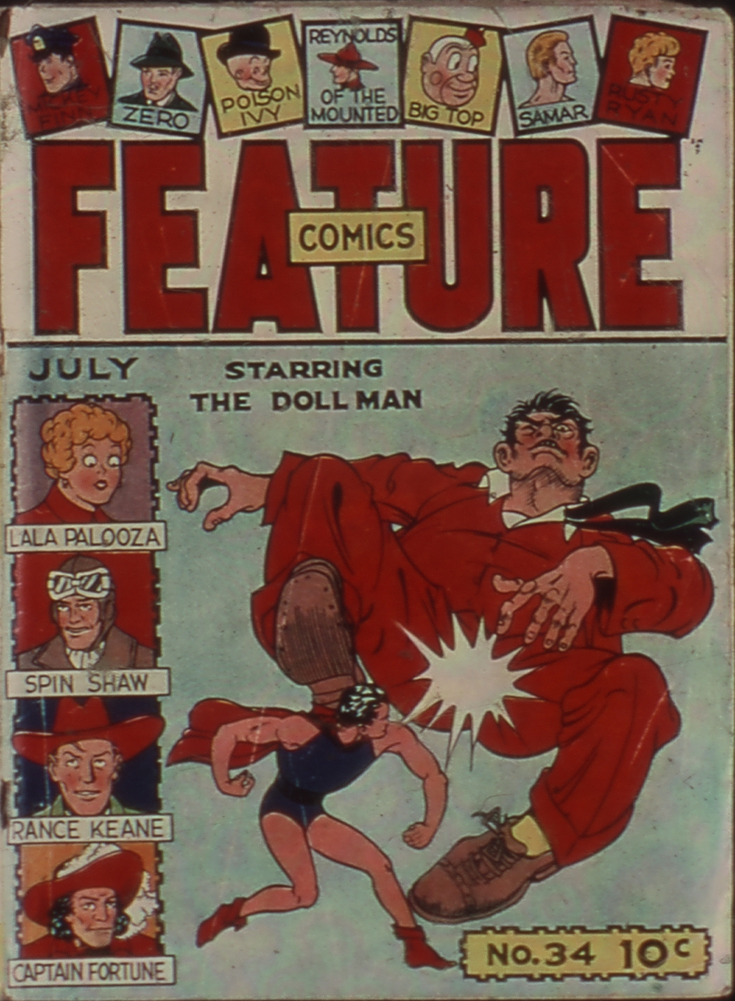 Read online Feature Comics comic -  Issue #34 - 1