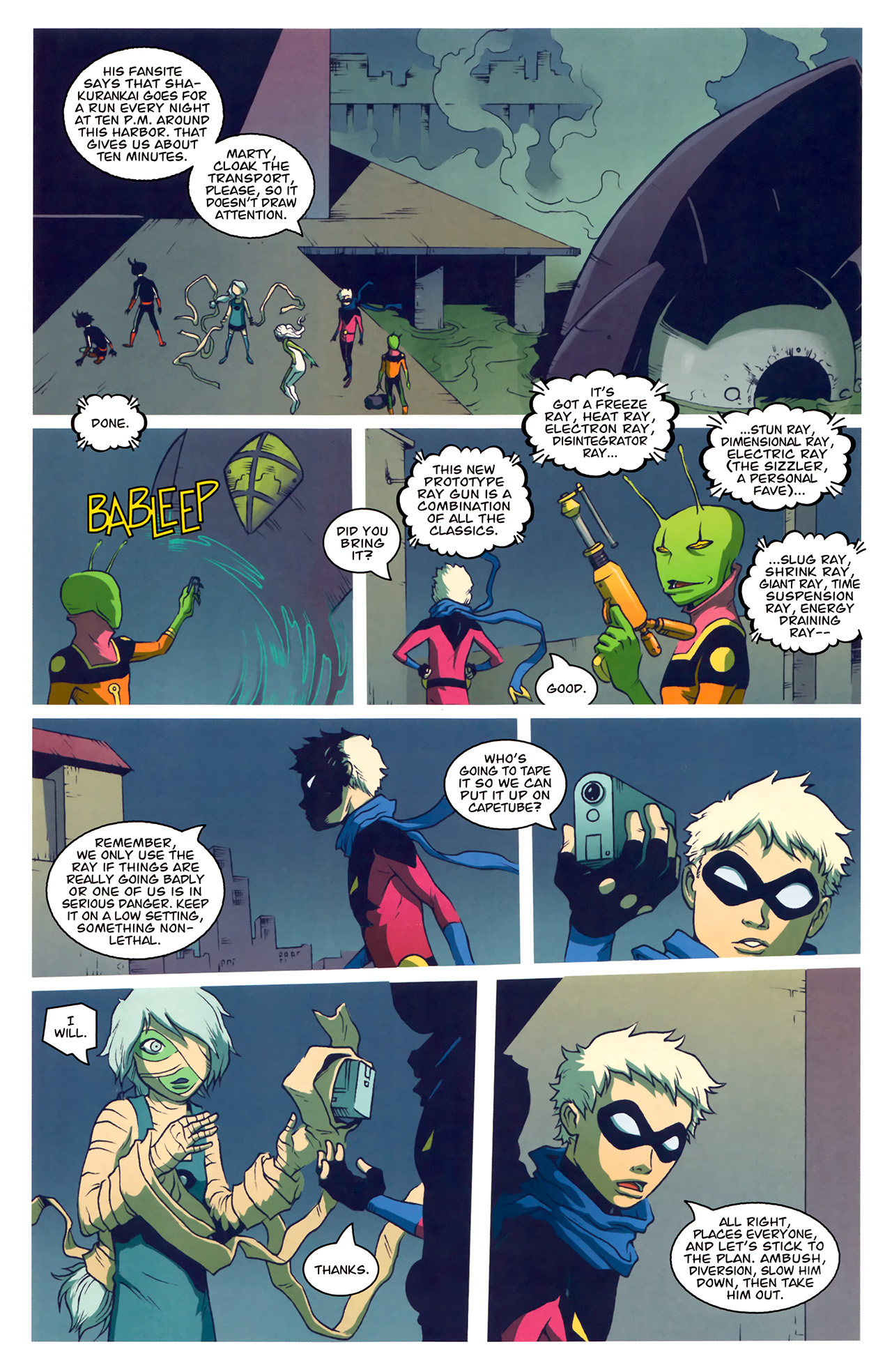 Read online Gladstone's School for World Conquerors (2011) comic -  Issue #5 - 19