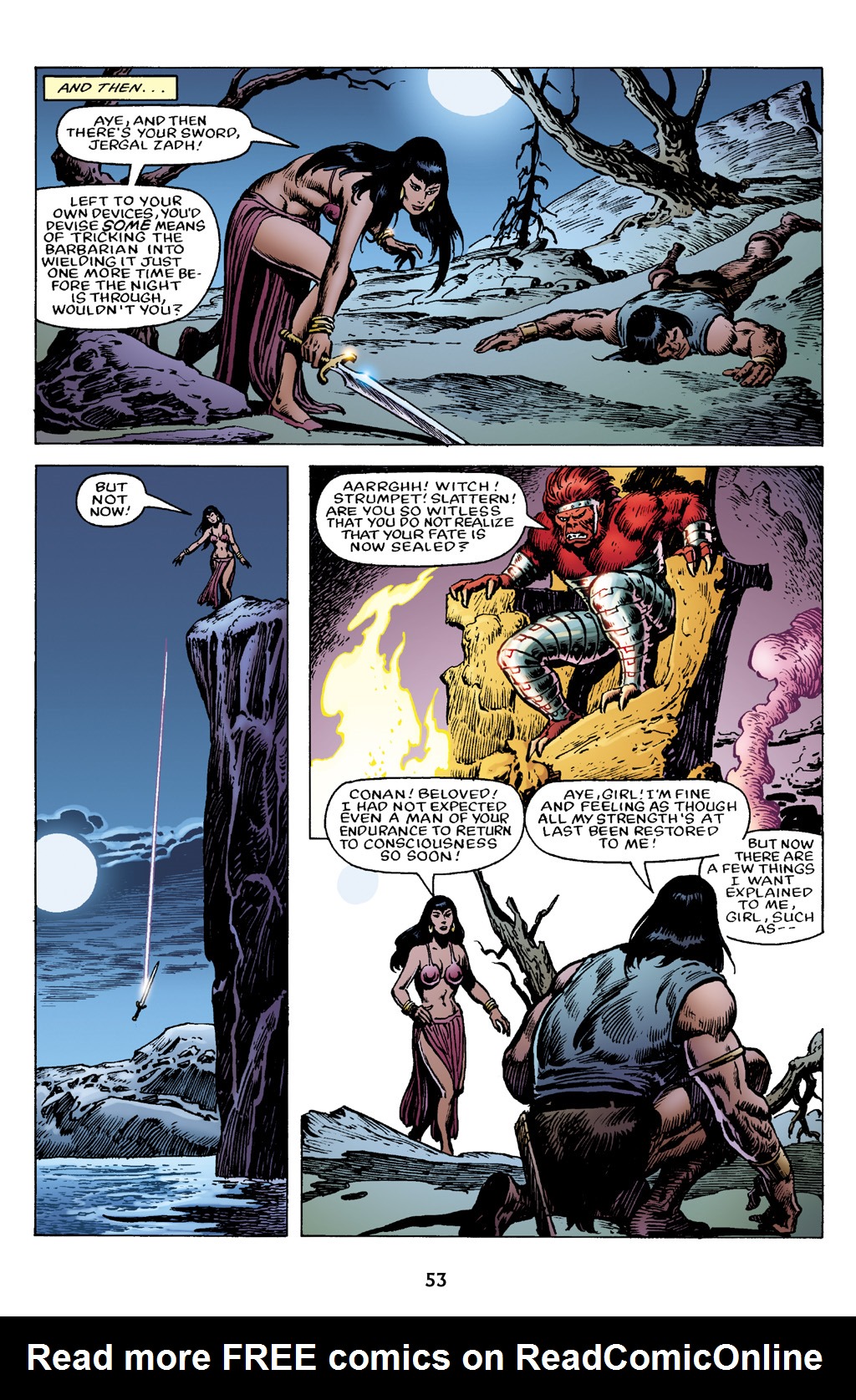 Read online The Chronicles of Conan comic -  Issue # TPB 20 (Part 1) - 54