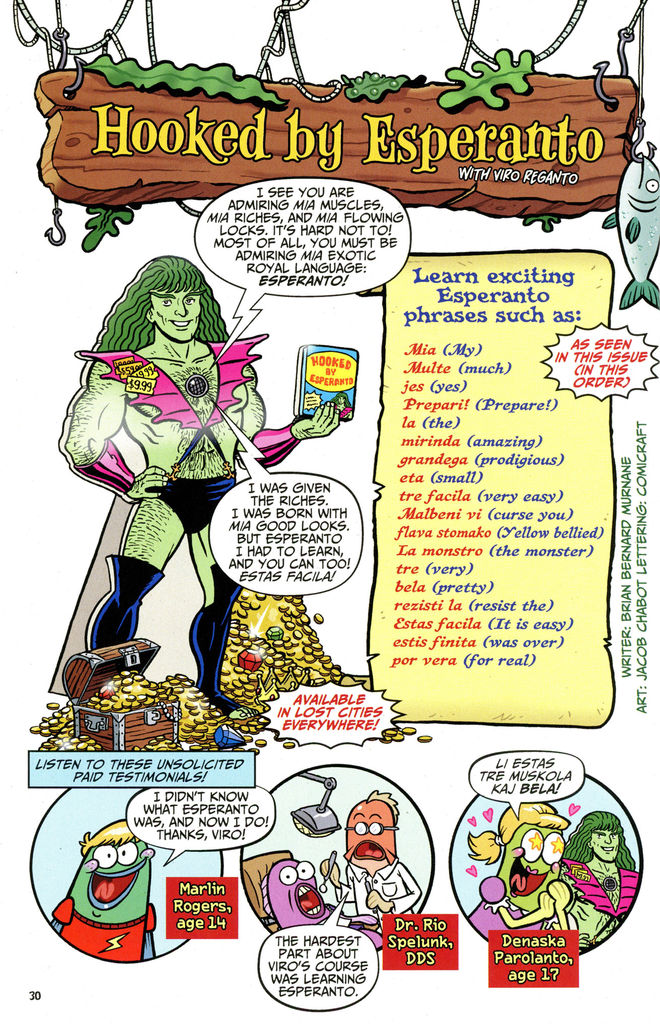Read online SpongeBob Comics comic -  Issue #33 - 30