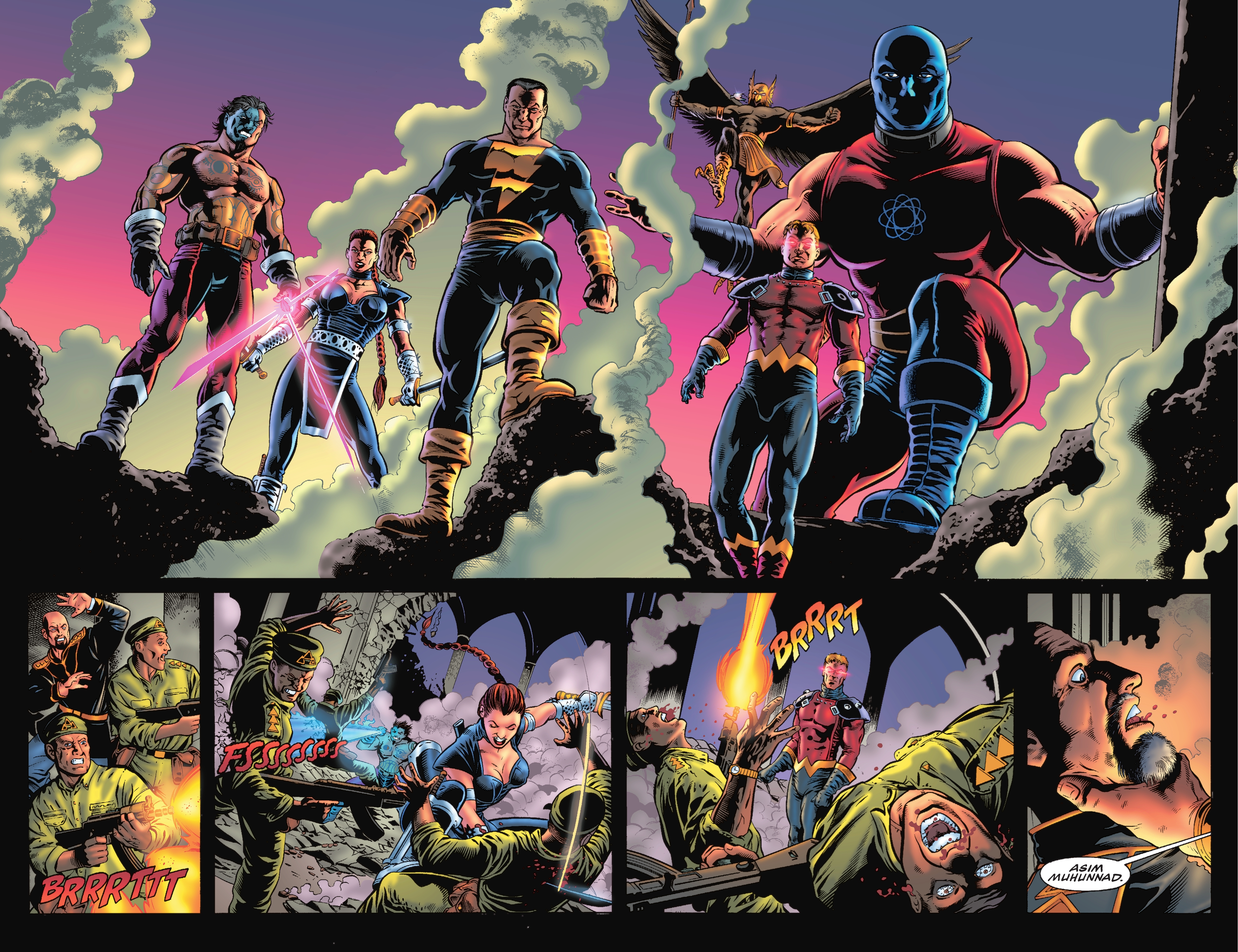 Read online Black Adam/JSA: Black Reign comic -  Issue # TPB - 22