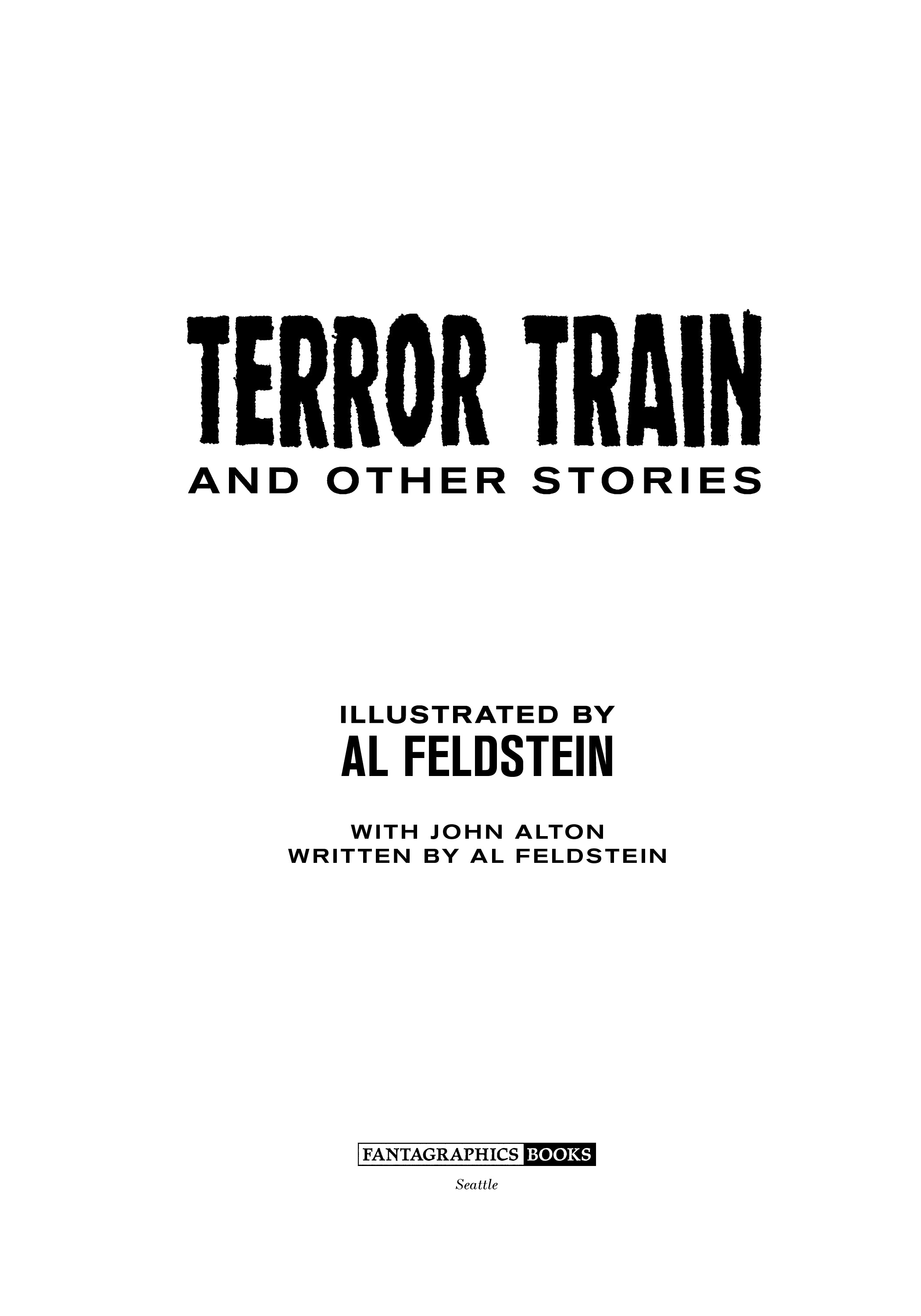 Read online Terror Train and Other Stories comic -  Issue # TPB (Part 1) - 4