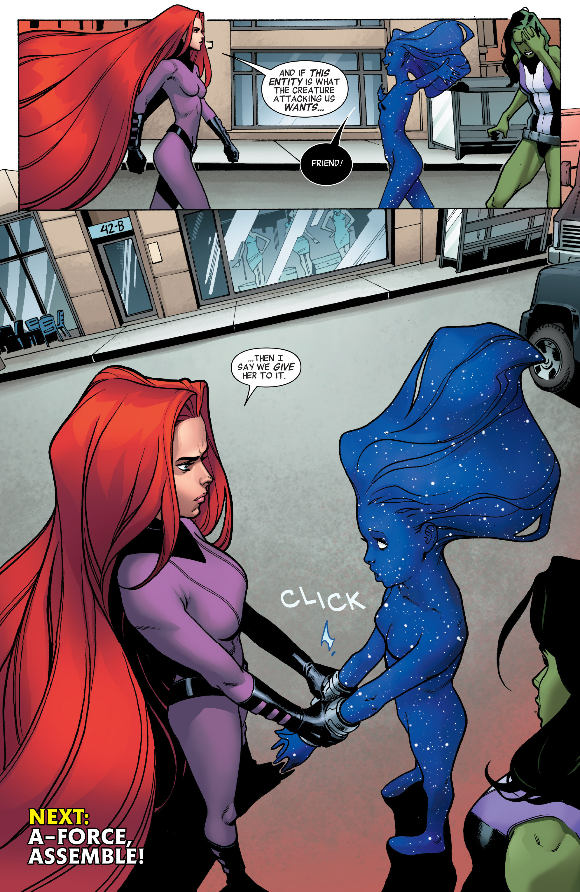 Read online A-Force (2016) comic -  Issue #1 - 21
