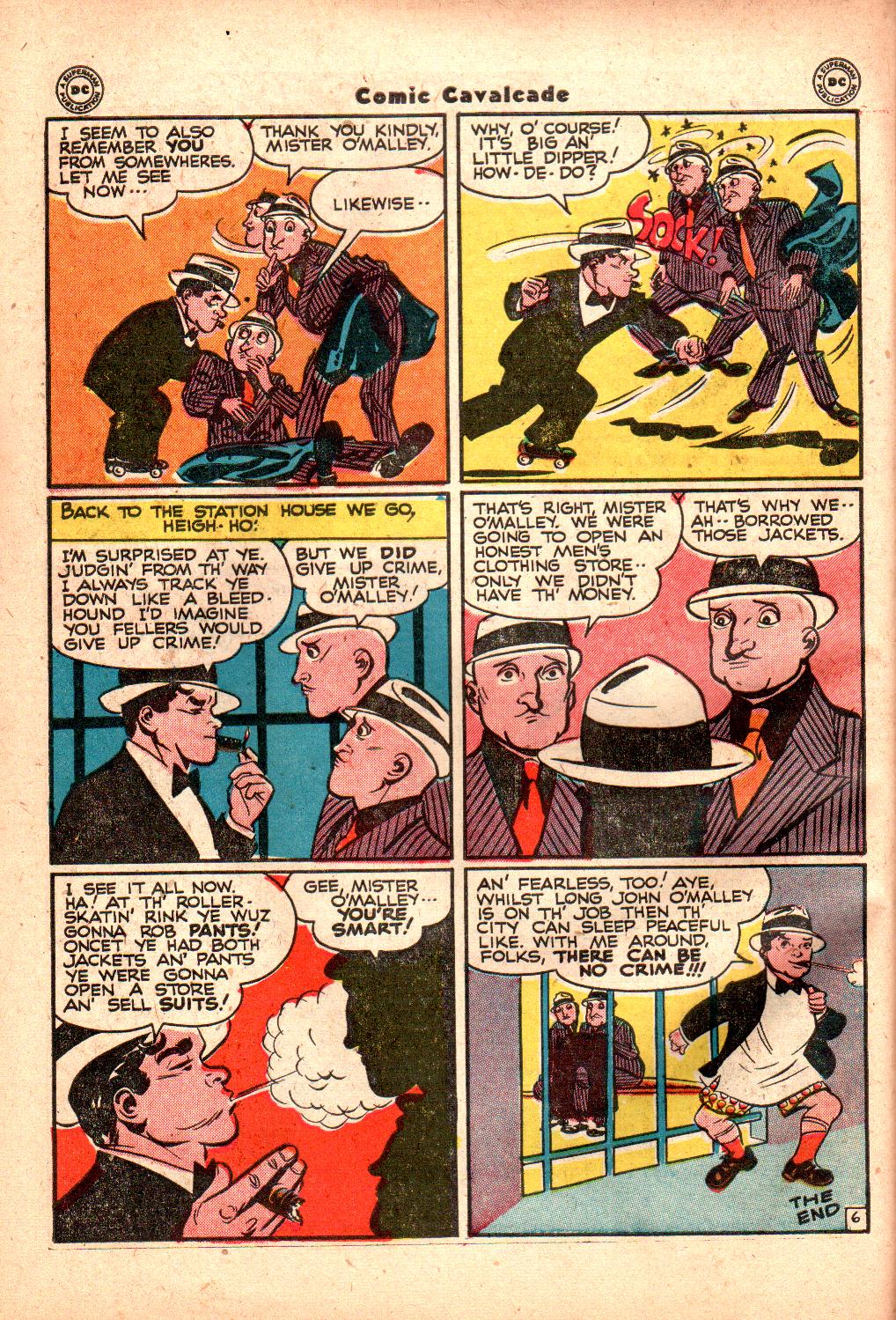 Read online Comic Cavalcade comic -  Issue #21 - 56