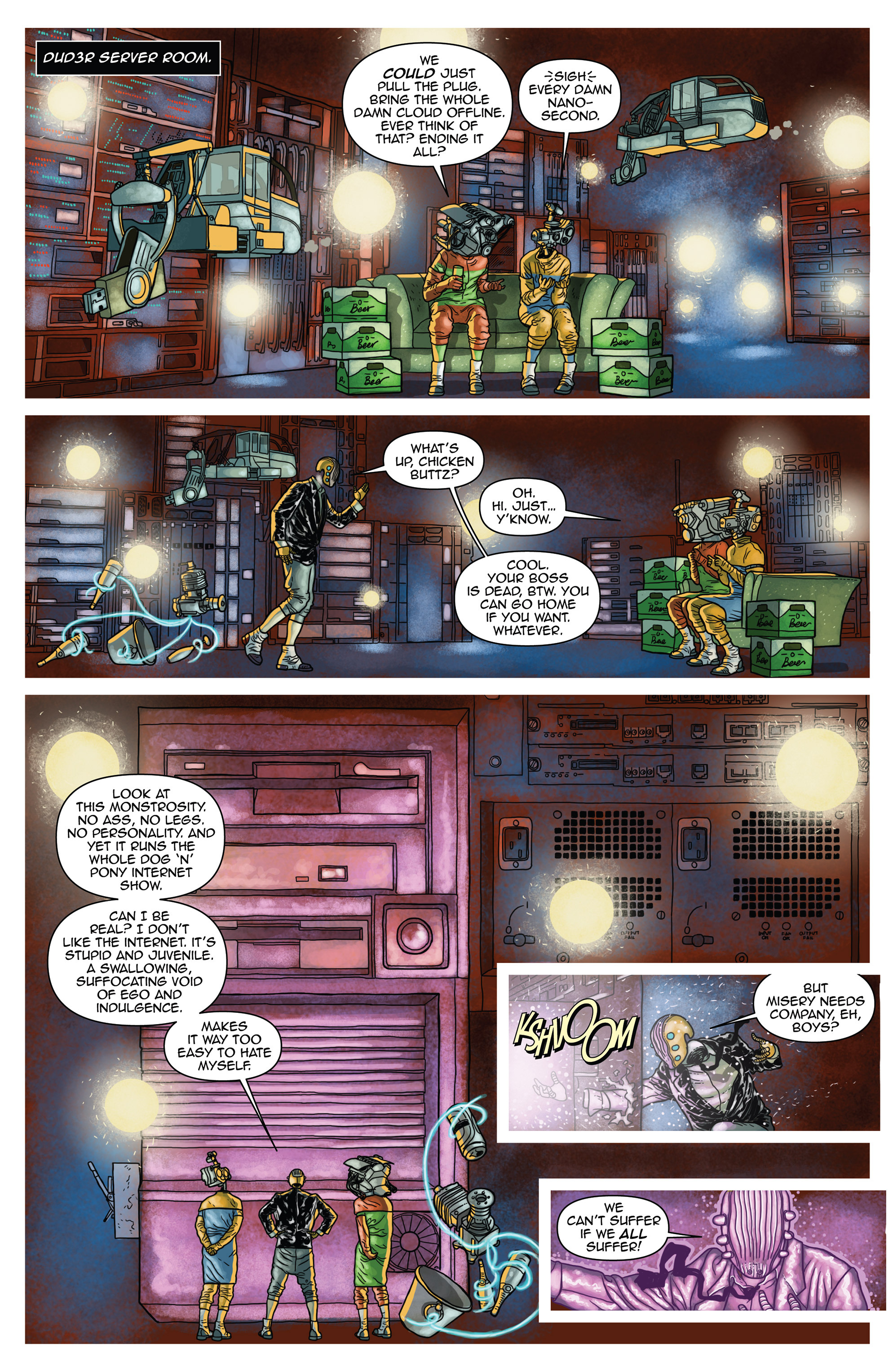 Read online D4VEocracy comic -  Issue #3 - 15