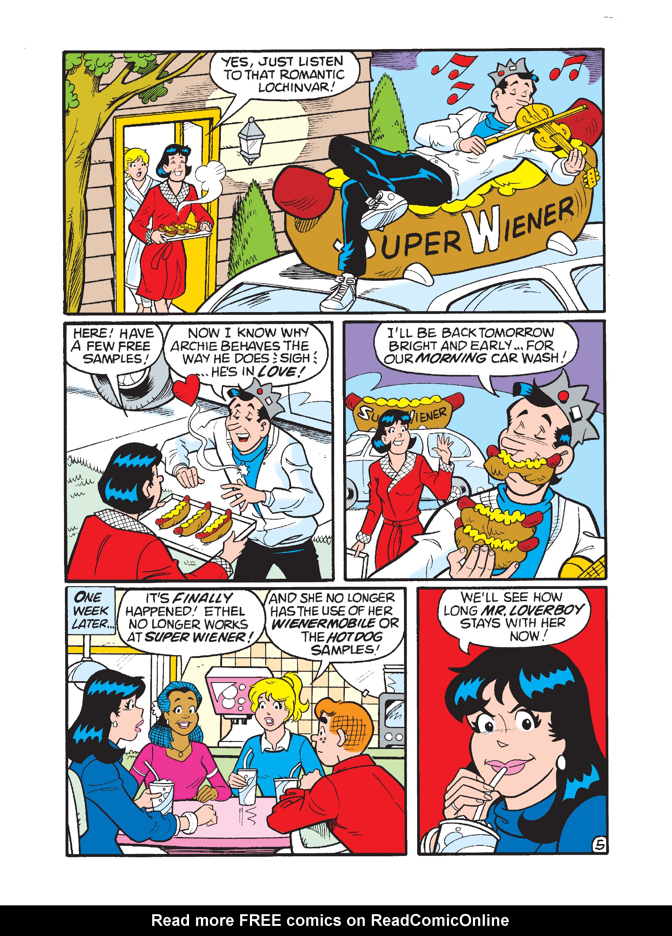 Read online Jughead & Friends Digest Magazine comic -  Issue #23 - 54