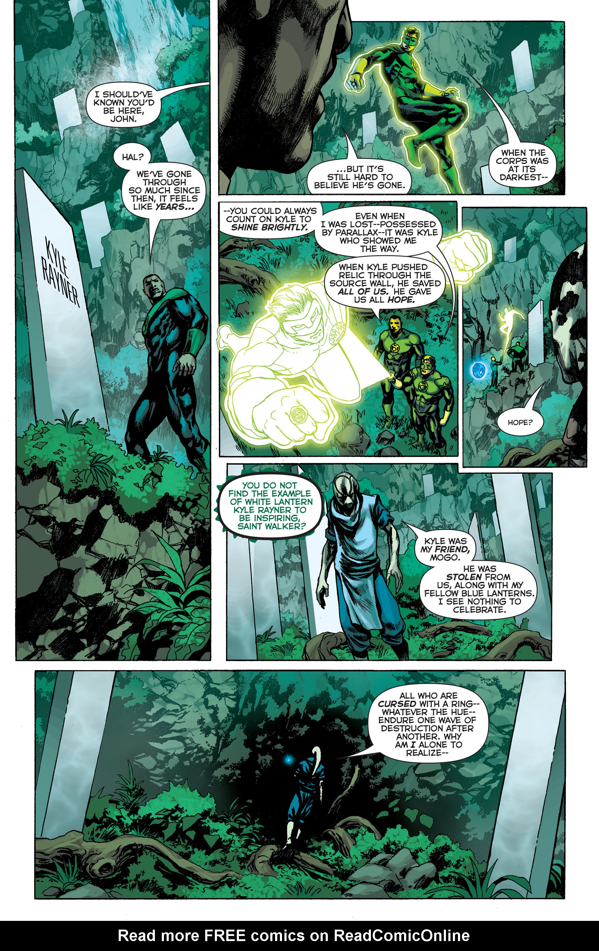 Read online Green Lantern/New Gods: Godhead comic -  Issue #1 - 10