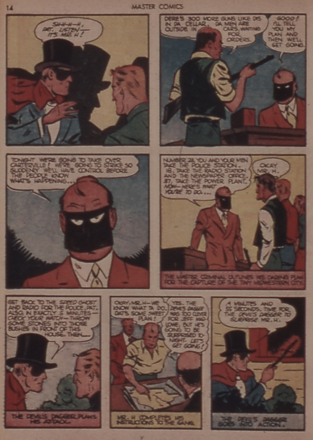 Read online Master Comics comic -  Issue #8 - 16