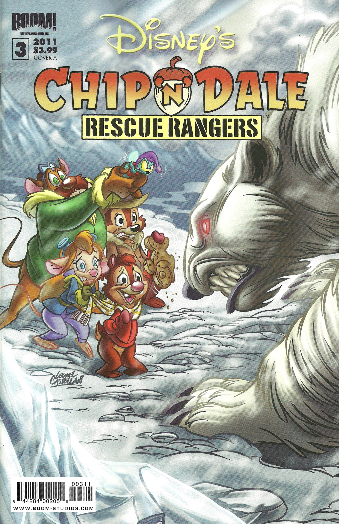 Read online Chip 'N' Dale Rescue Rangers comic -  Issue #3 - 1
