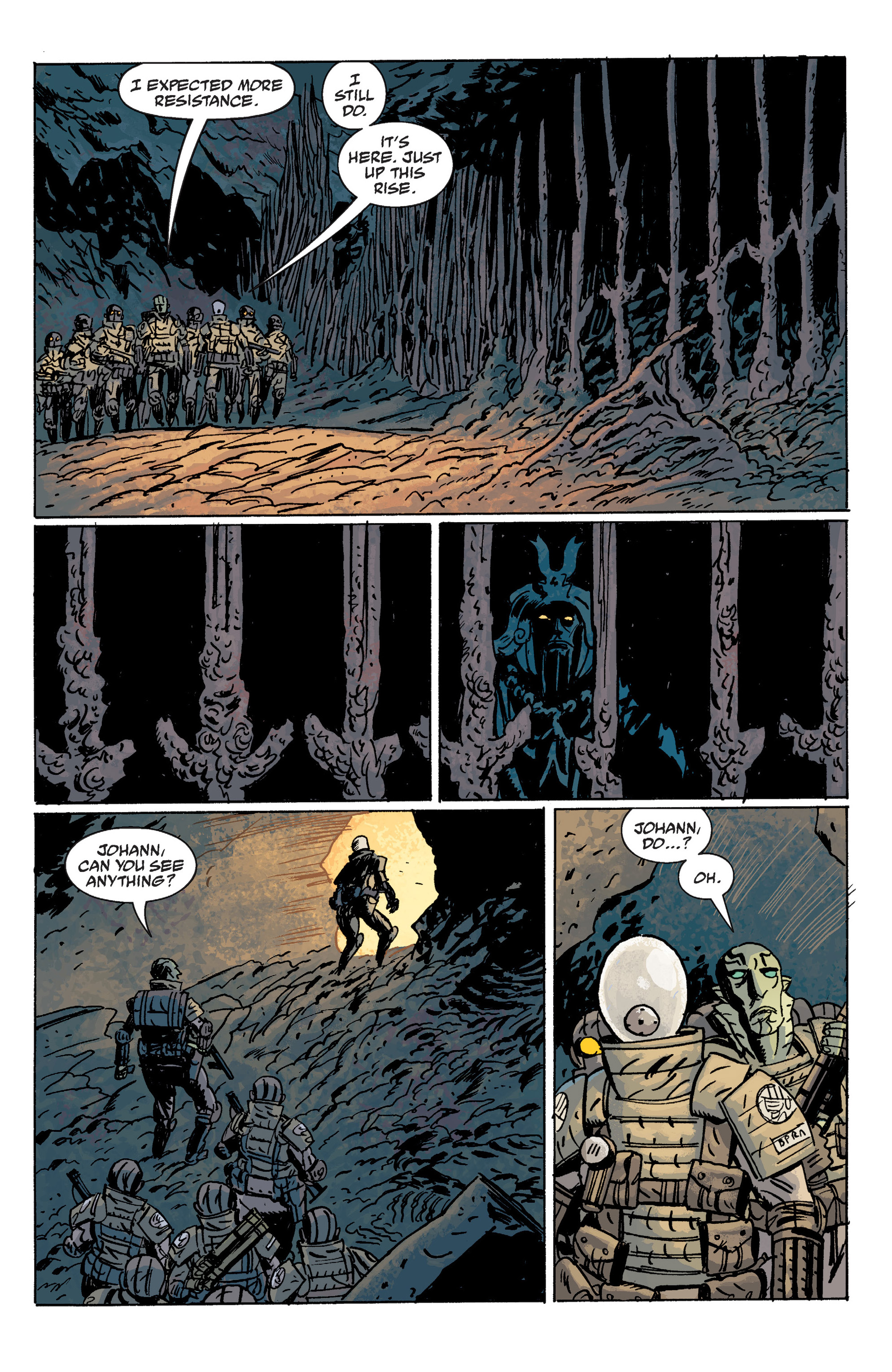 Read online B.P.R.D.: Hollow Earth and Other Stories comic -  Issue # TPB 10 - 106