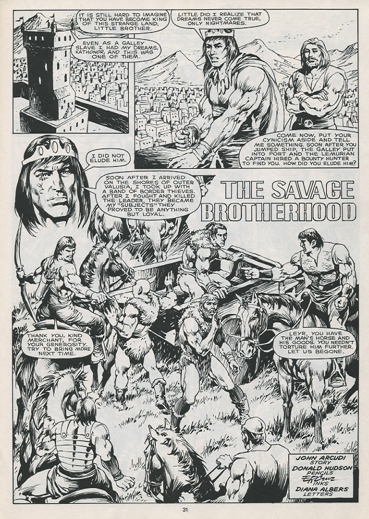 Read online The Savage Sword Of Conan comic -  Issue #215 - 33