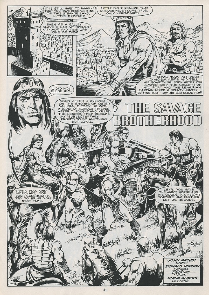 The Savage Sword Of Conan issue 215 - Page 33