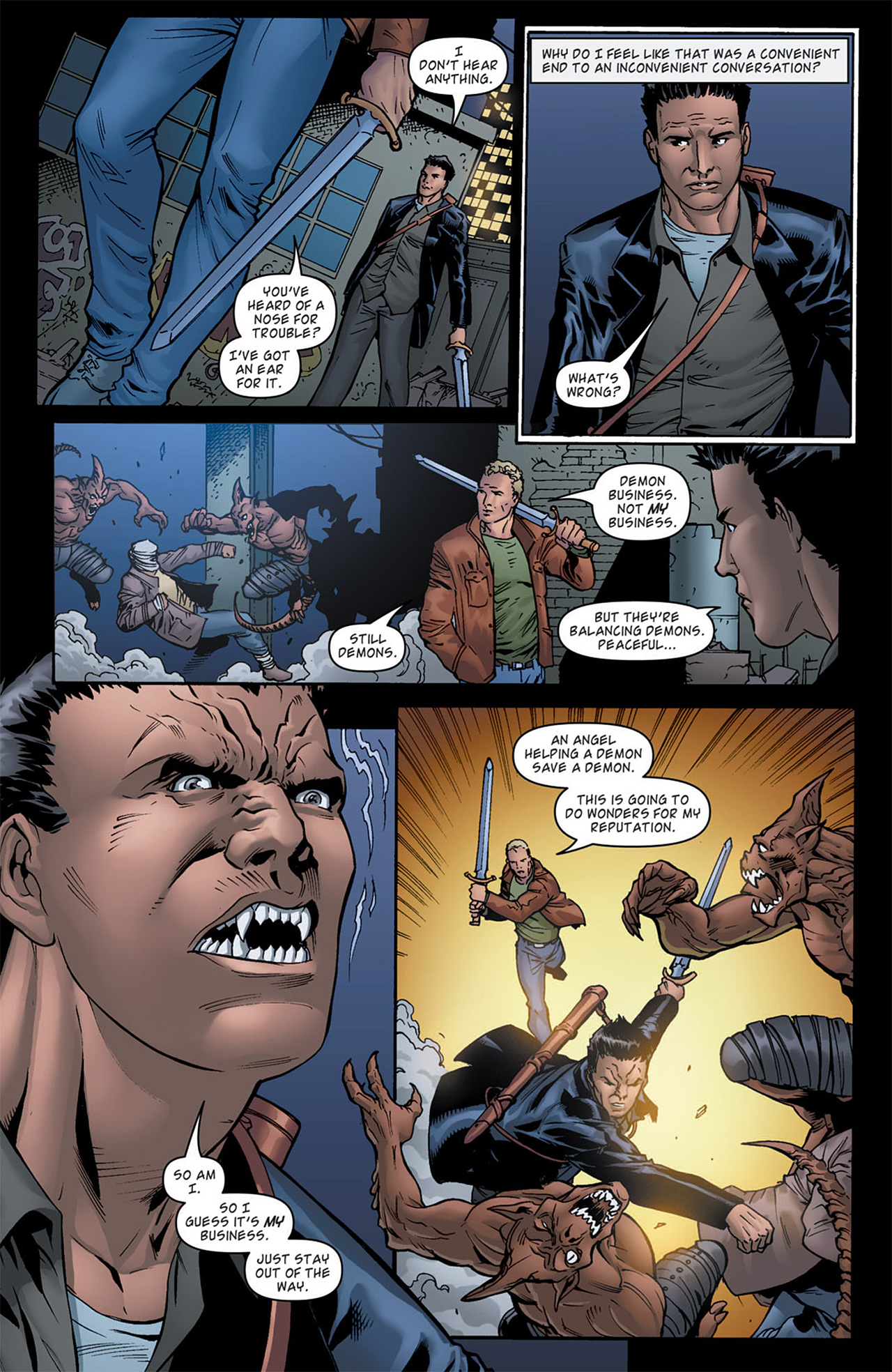 Read online Angel comic -  Issue #21 - 6