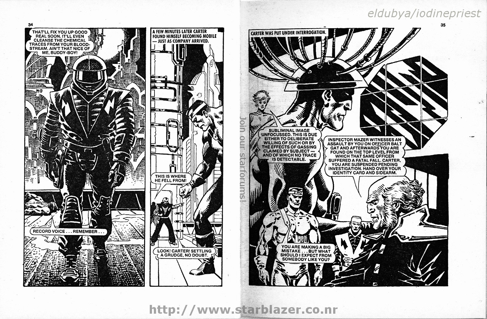 Read online Starblazer comic -  Issue #260 - 19