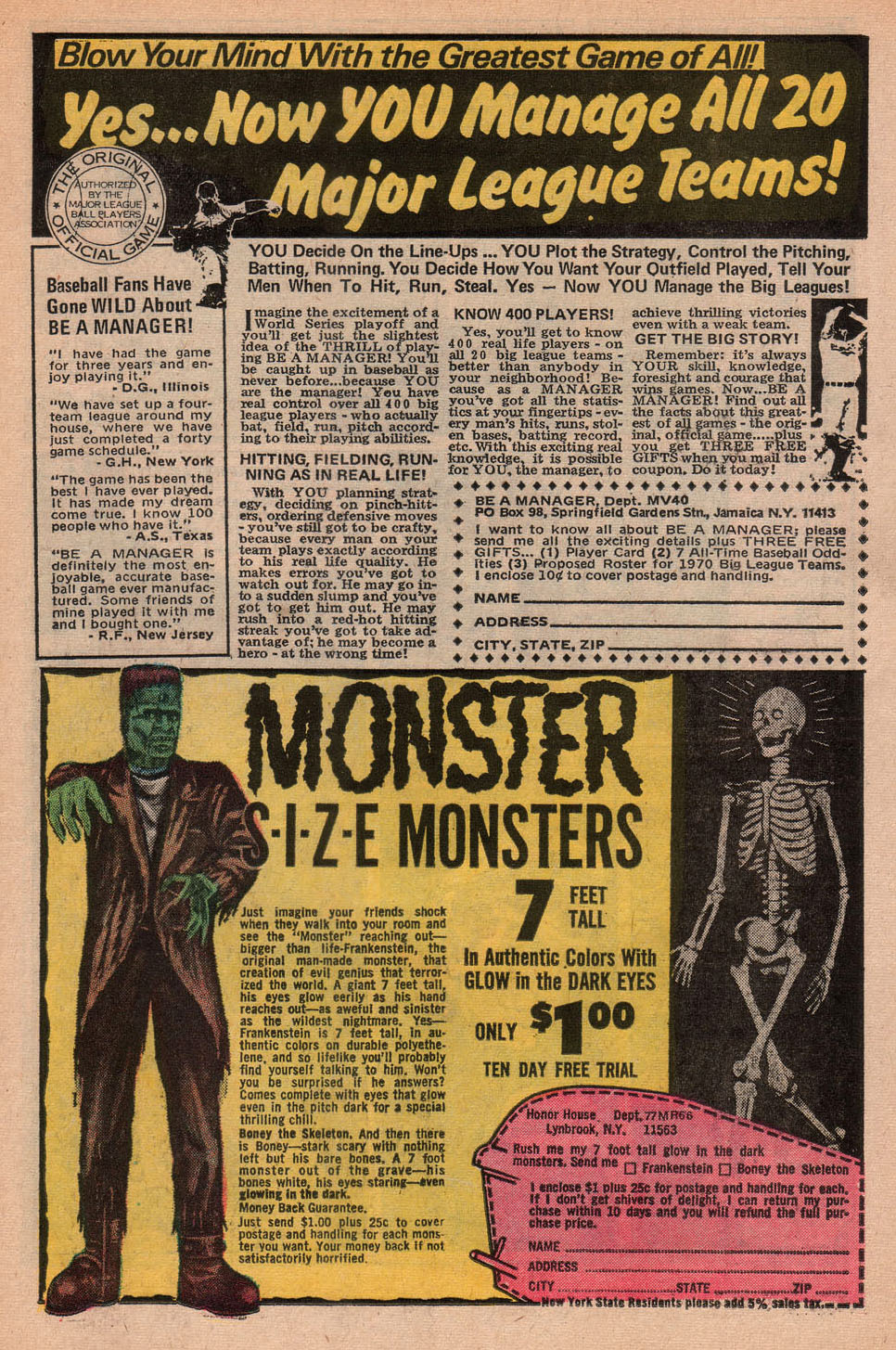 Read online Where Monsters Dwell (1970) comic -  Issue #4 - 11