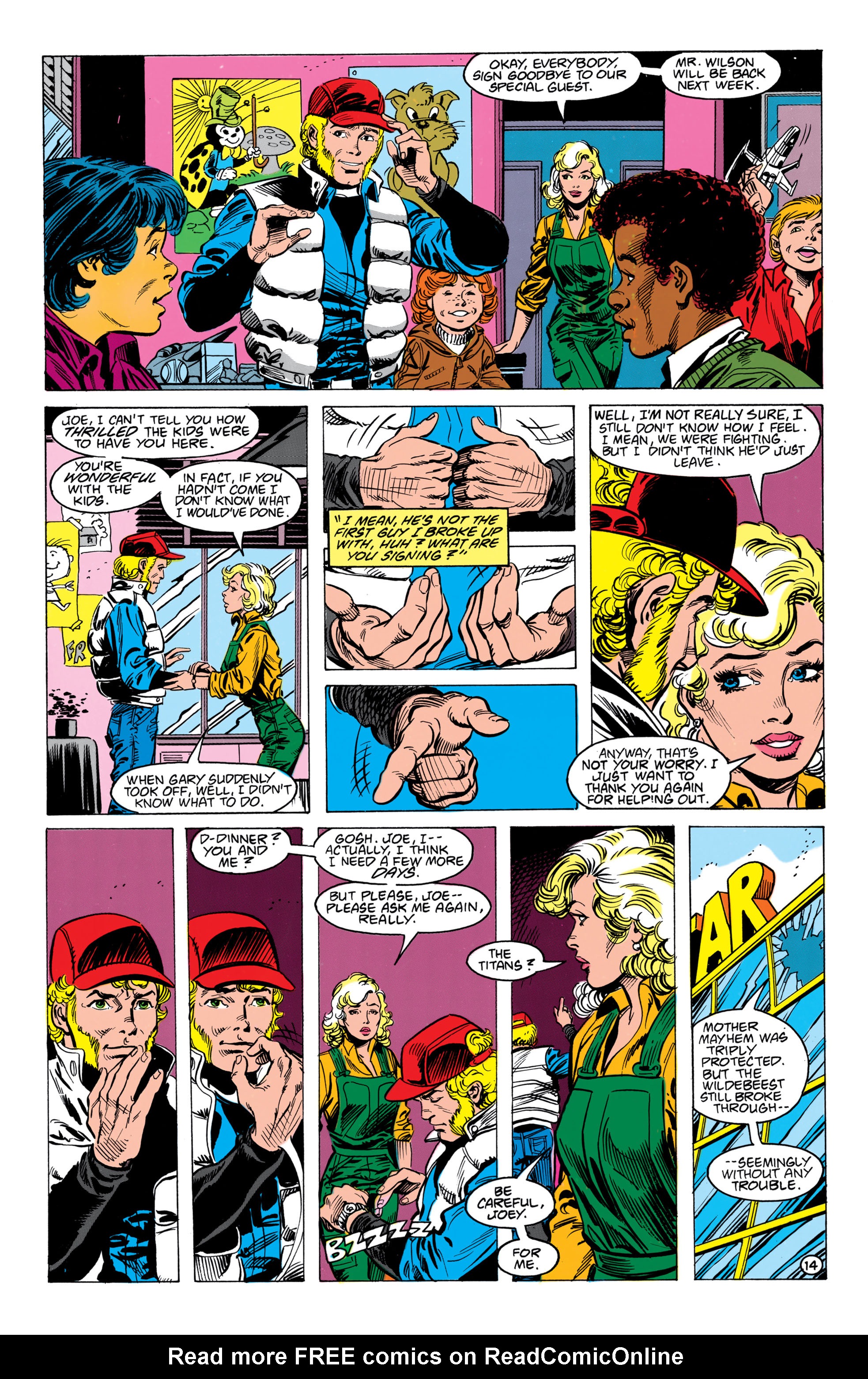 Read online The New Teen Titans (1984) comic -  Issue #41 - 15