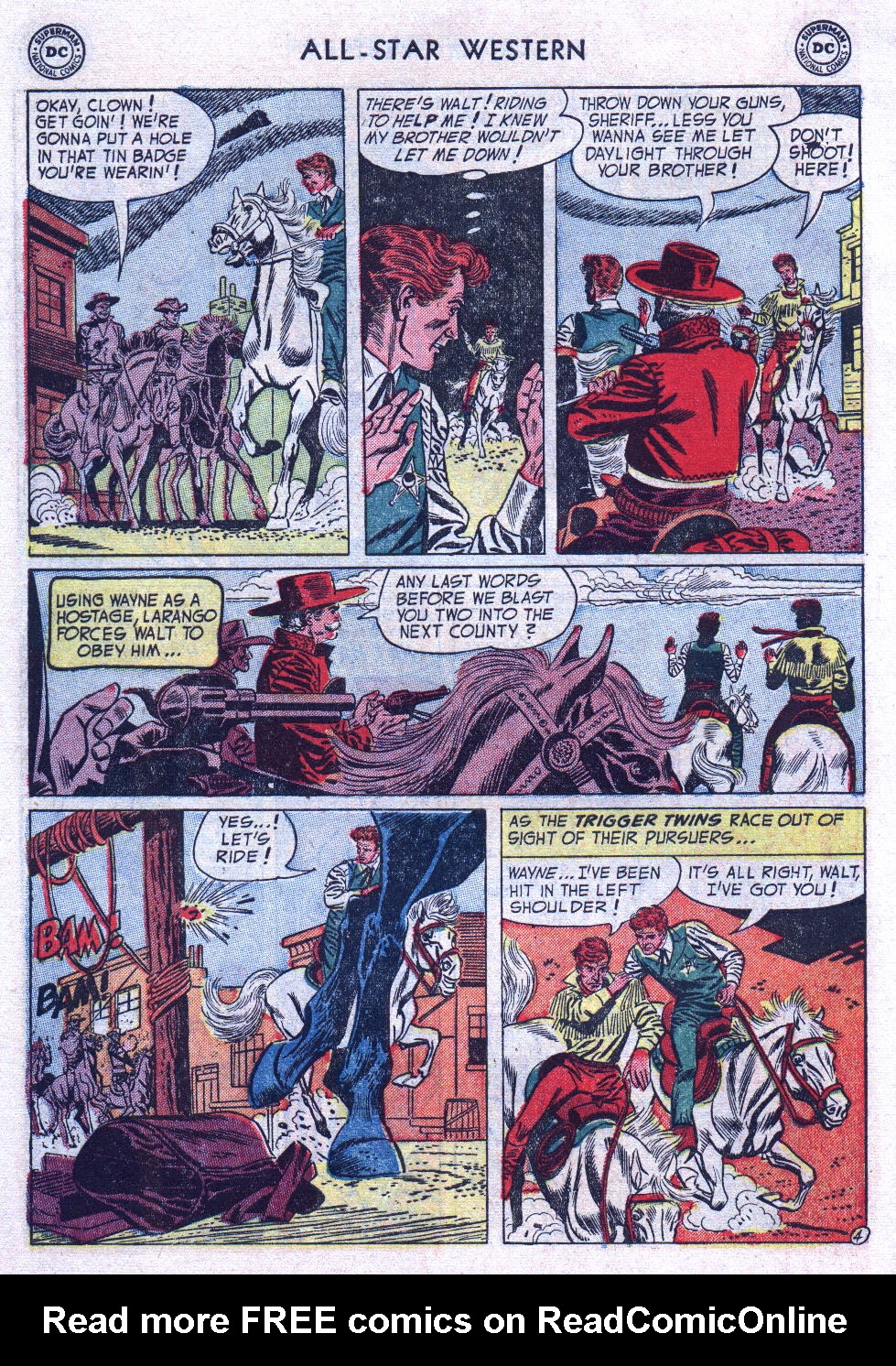 Read online All-Star Western (1951) comic -  Issue #74 - 6