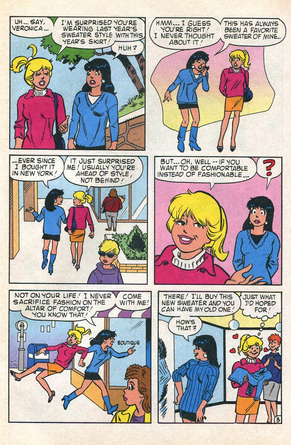 Read online Betty and Veronica (1987) comic -  Issue #100 - 31