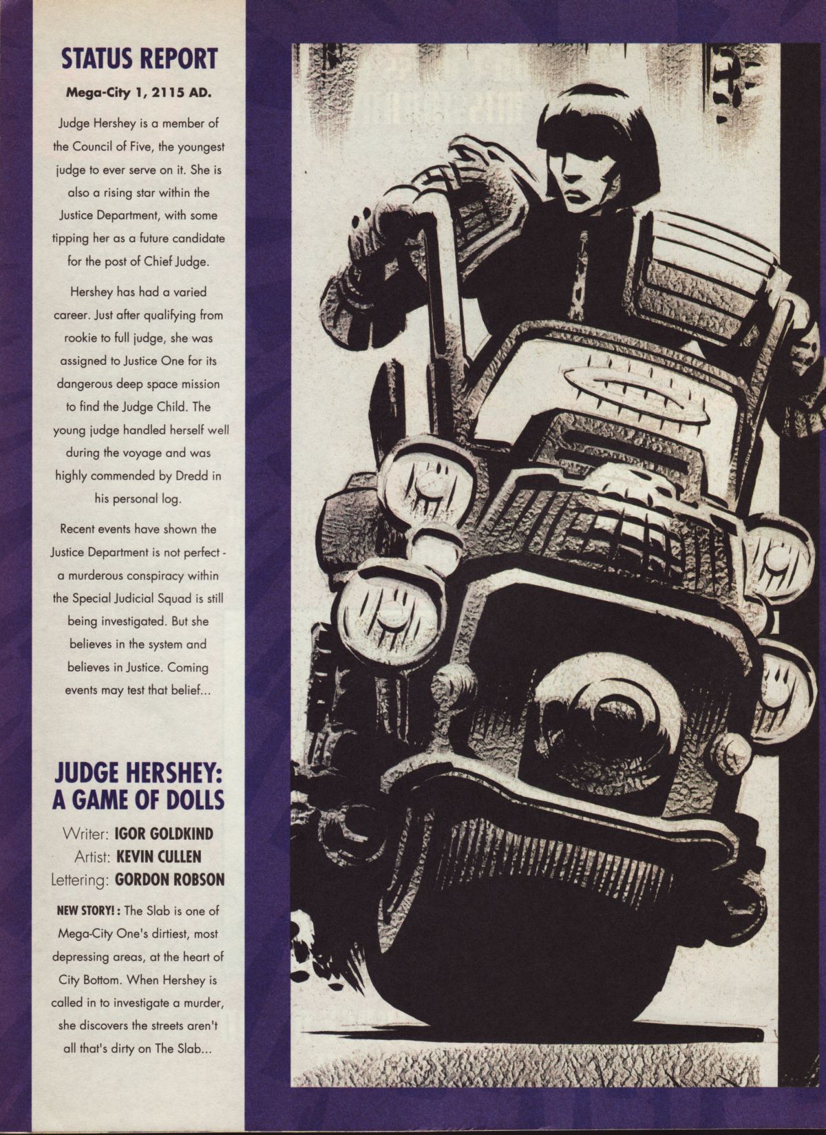 Read online Judge Dredd: The Megazine (vol. 2) comic -  Issue #27 - 14