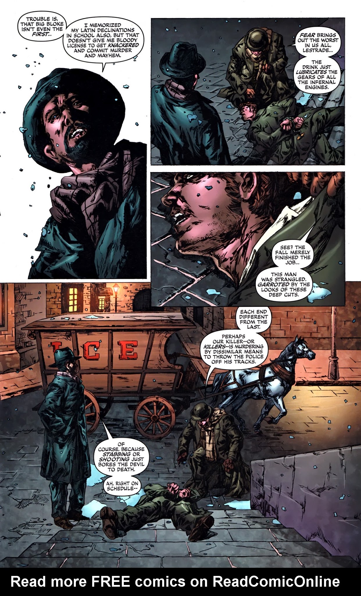 Read online Sherlock Holmes: Year One comic -  Issue #3 - 9