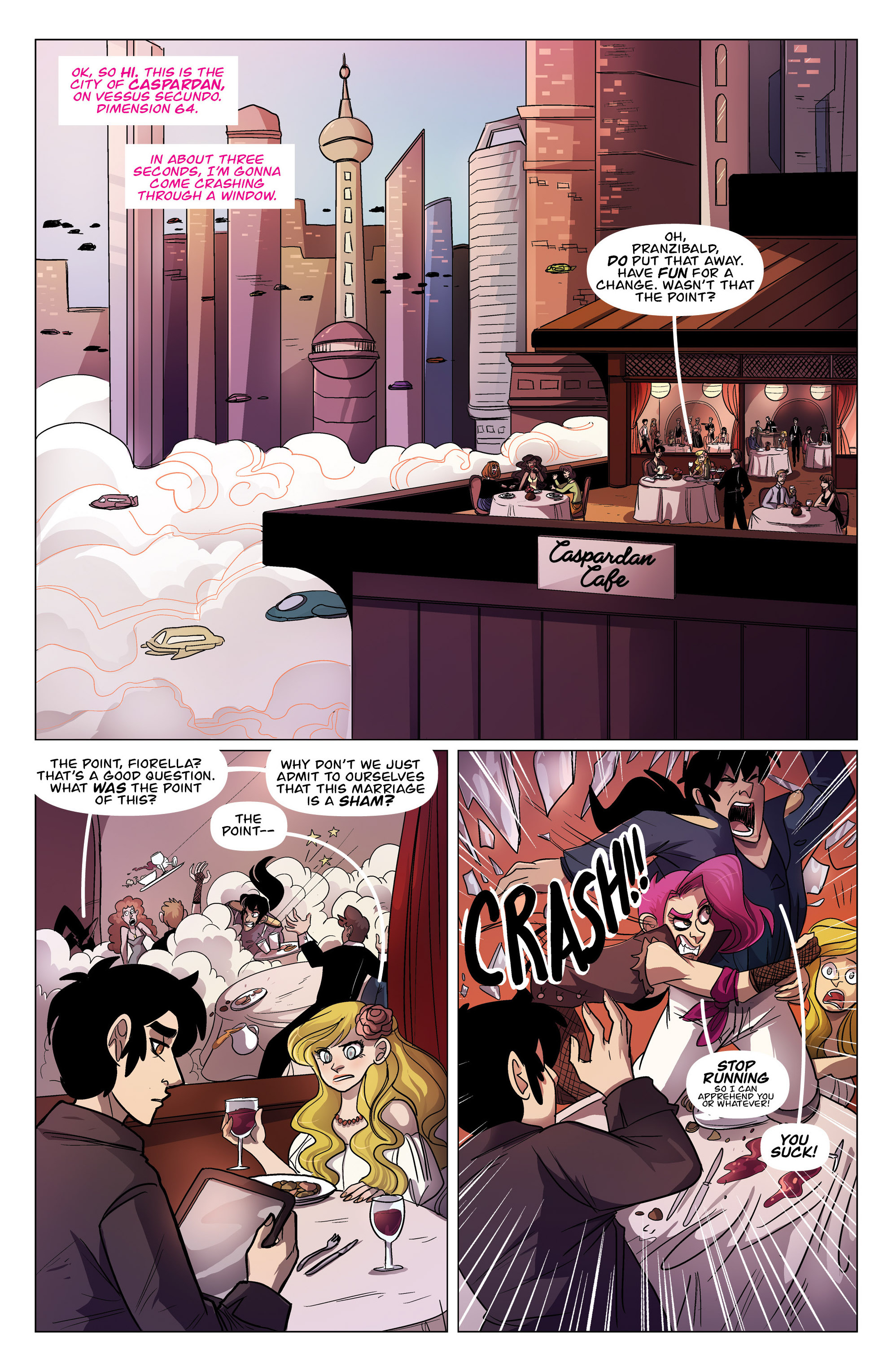 Read online Kim & Kim comic -  Issue #1 - 4