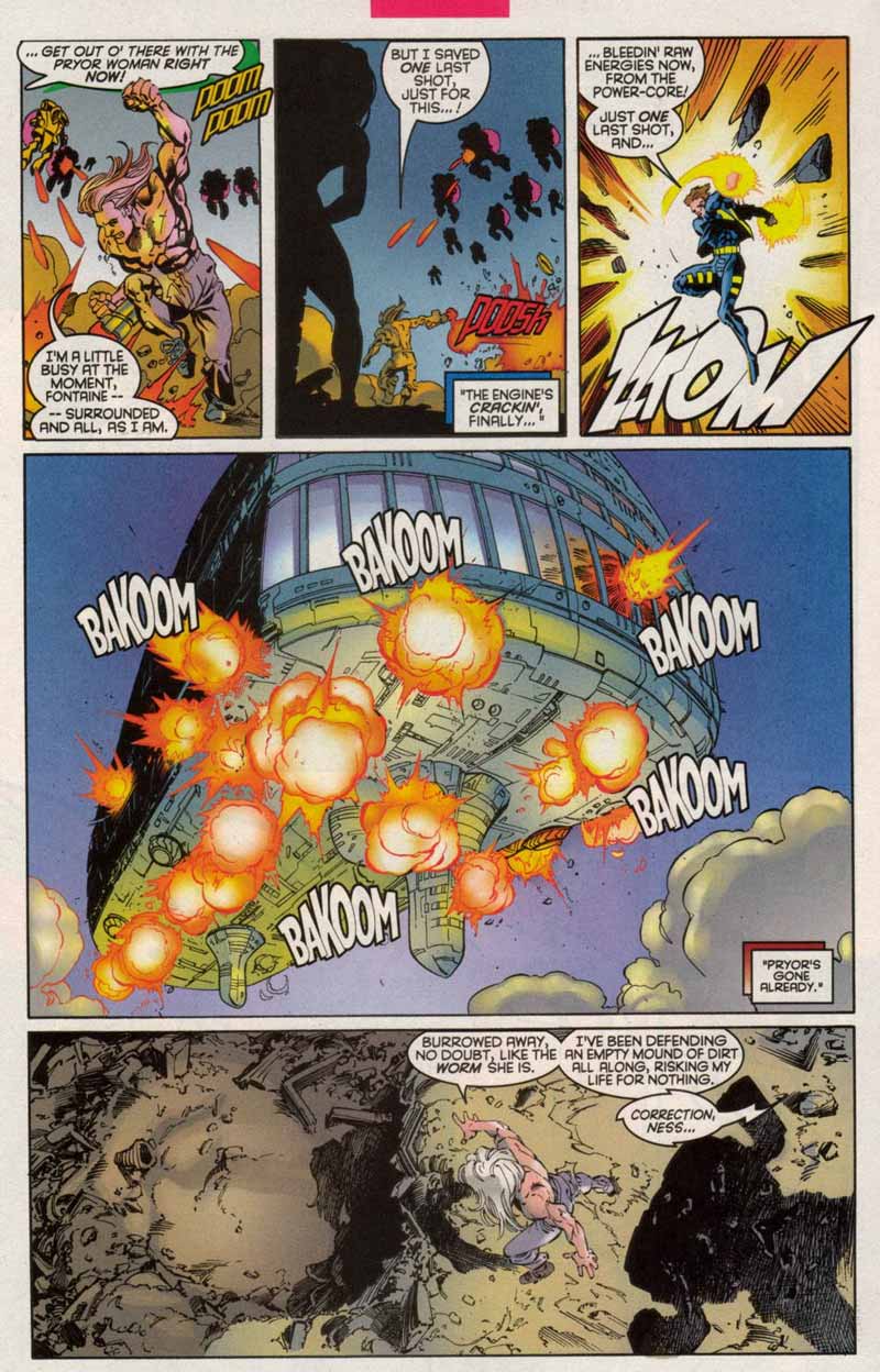 Read online X-Man comic -  Issue #52 - 19