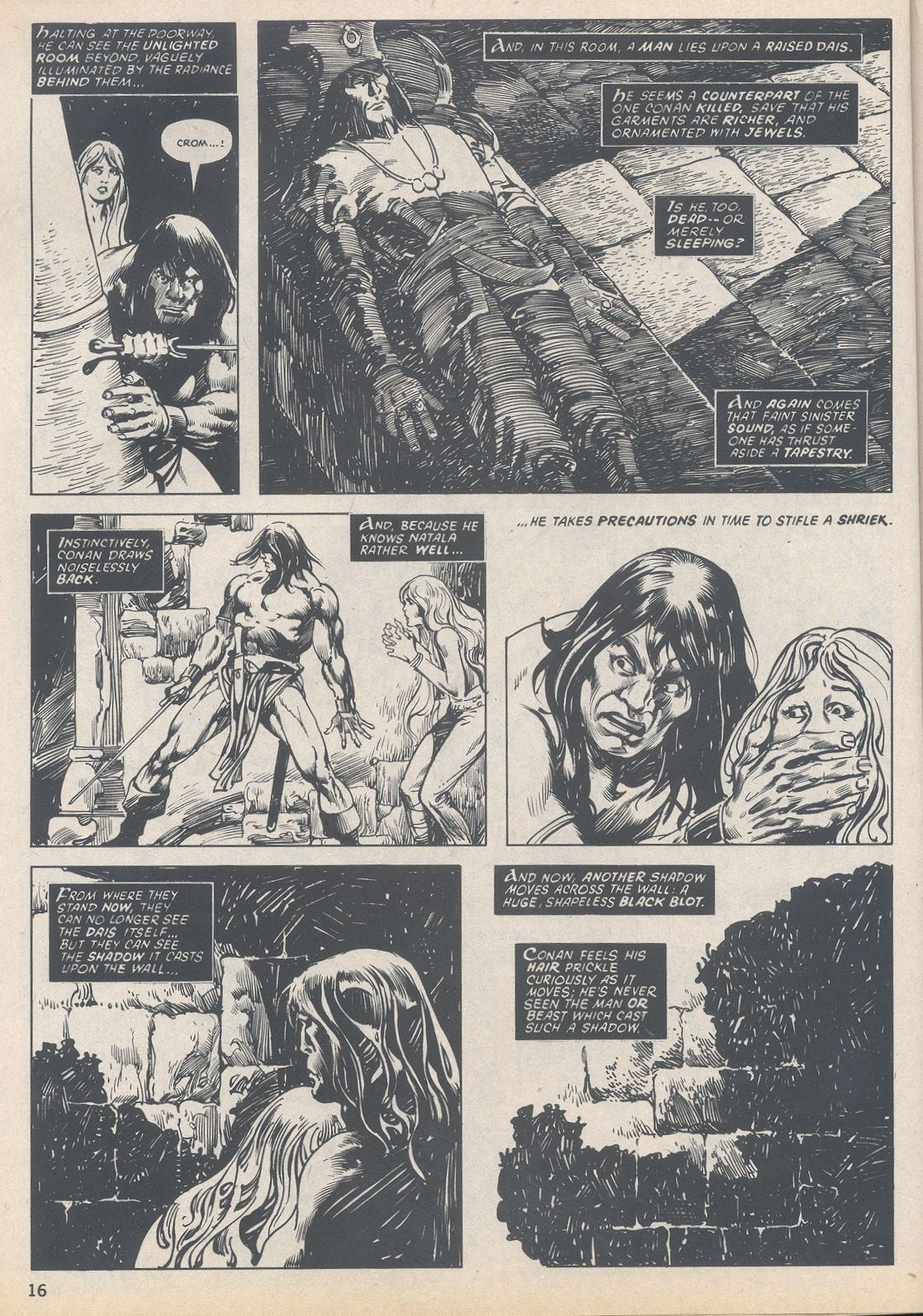 Read online The Savage Sword Of Conan comic -  Issue #20 - 16