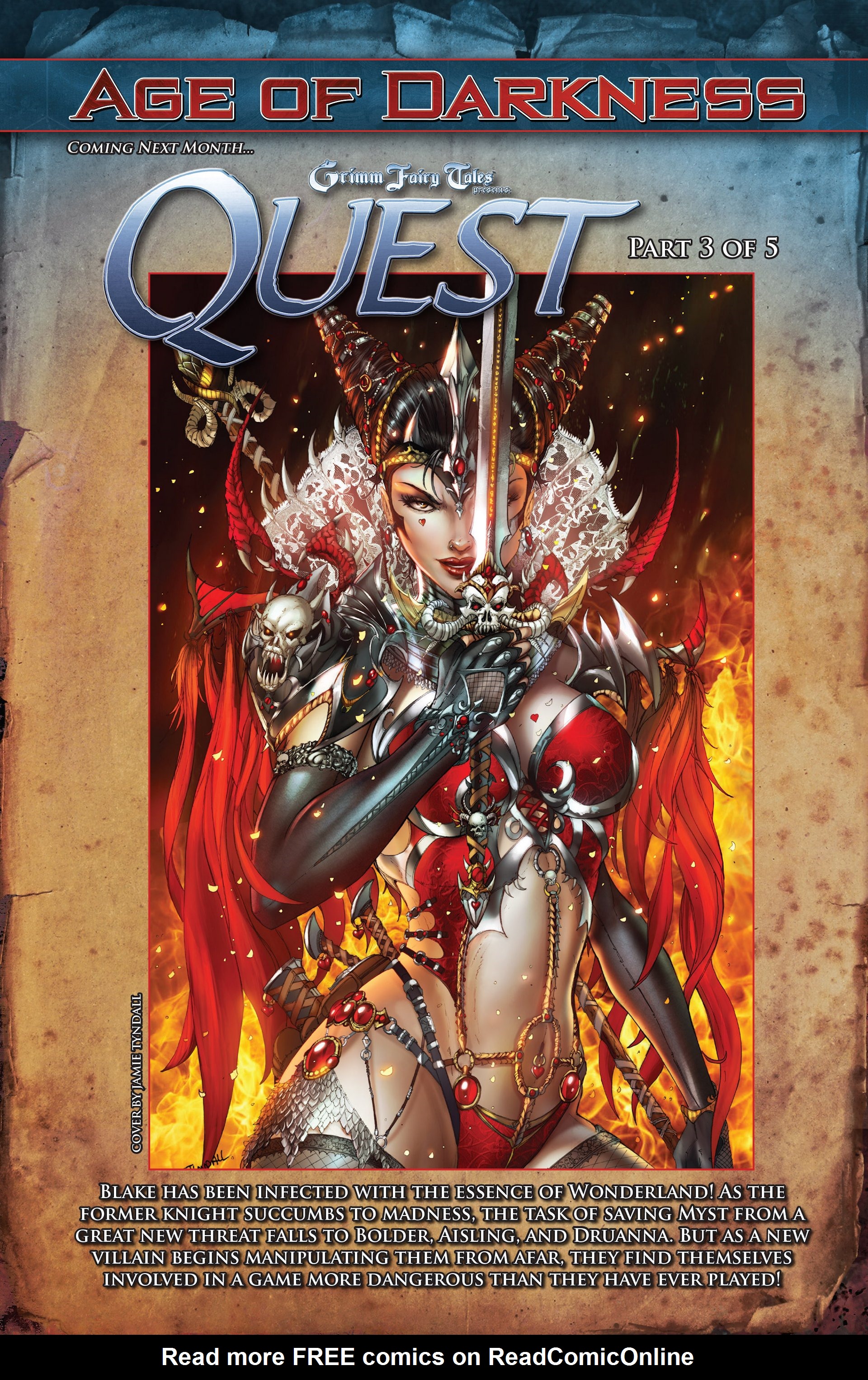 Read online Grimm Fairy Tales presents Quest comic -  Issue #2 - 25