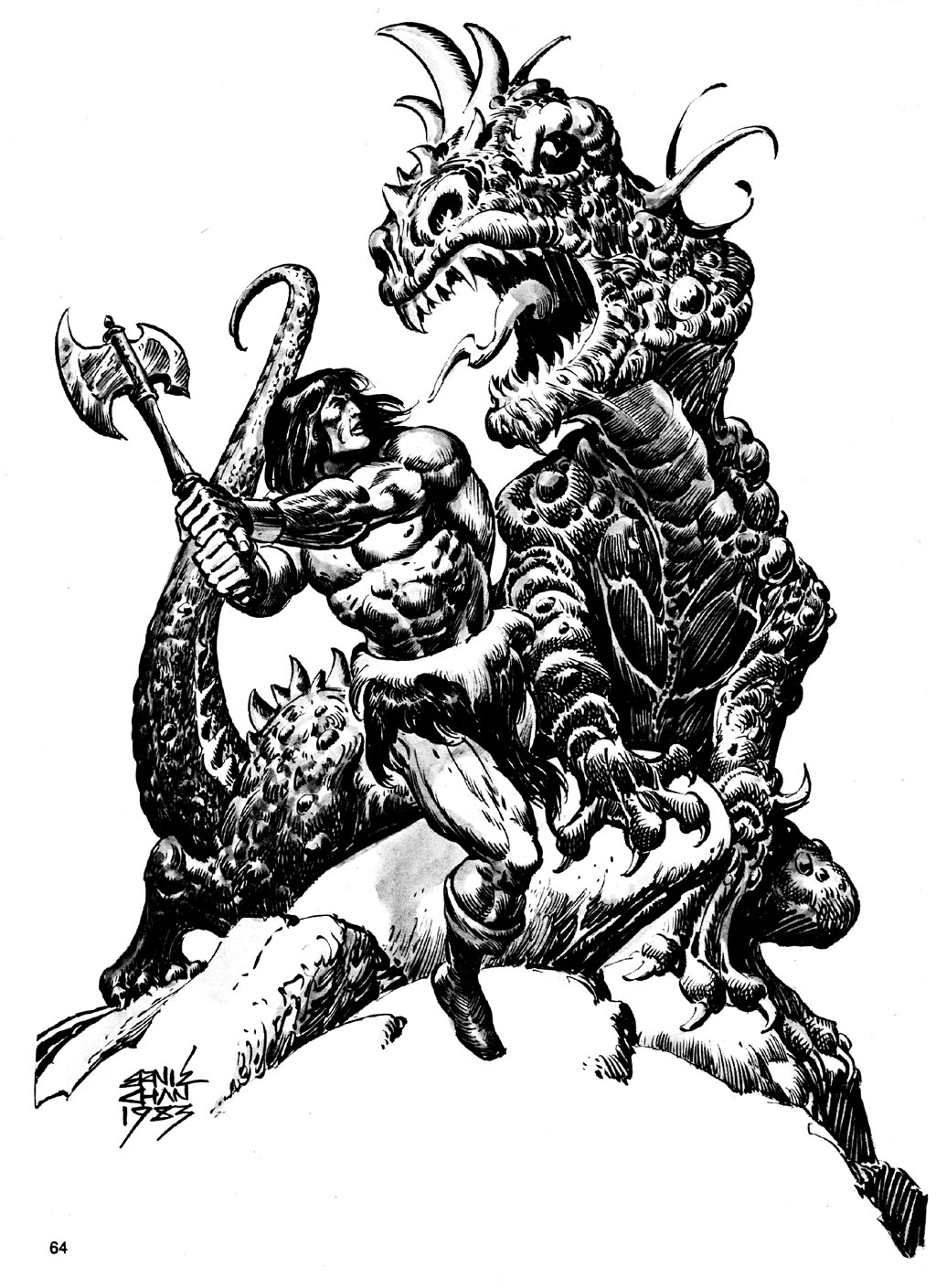 Read online The Savage Sword Of Conan comic -  Issue #92 - 62