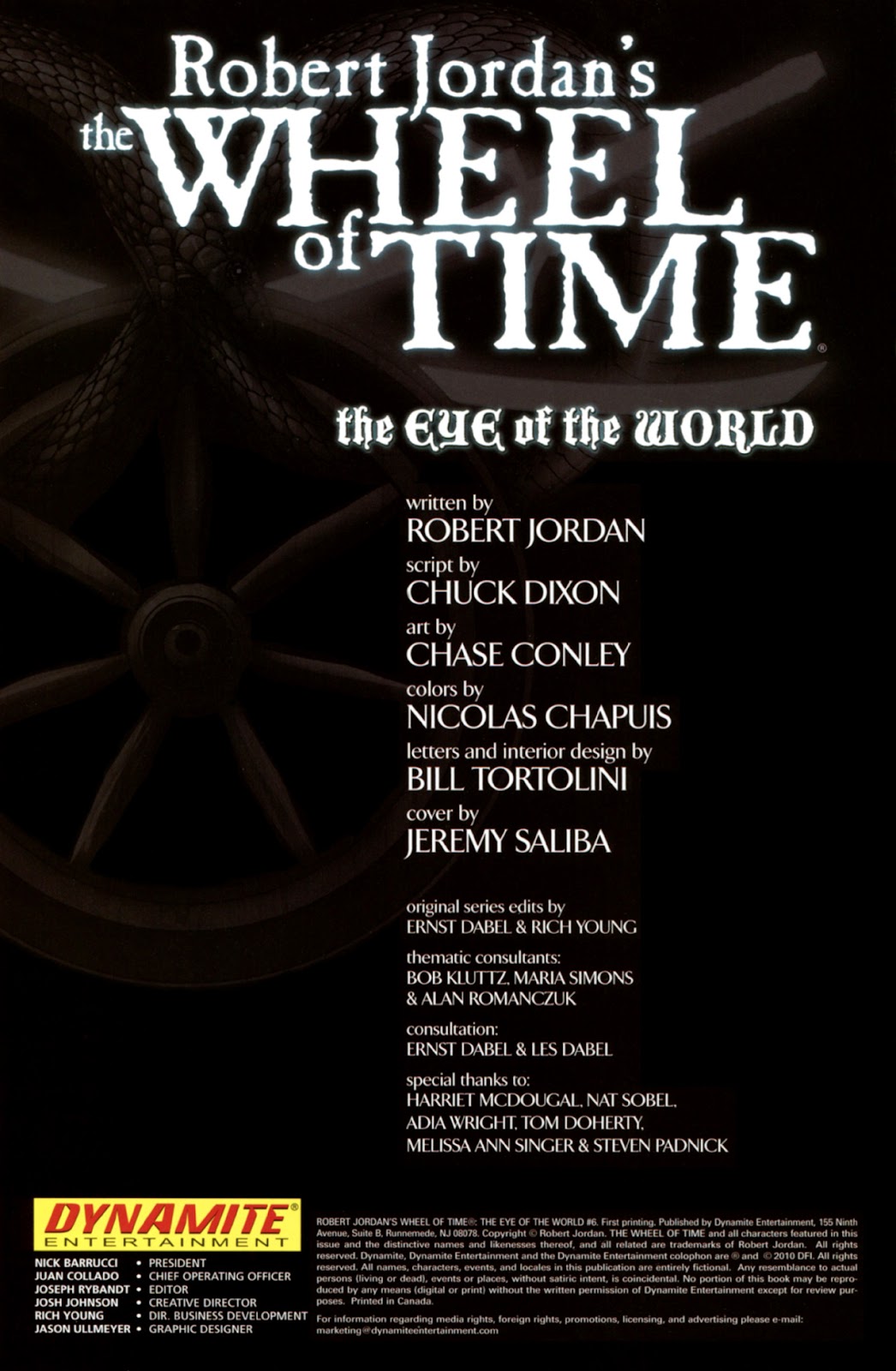 Robert Jordan's Wheel of Time: The Eye of the World issue 6 - Page 2