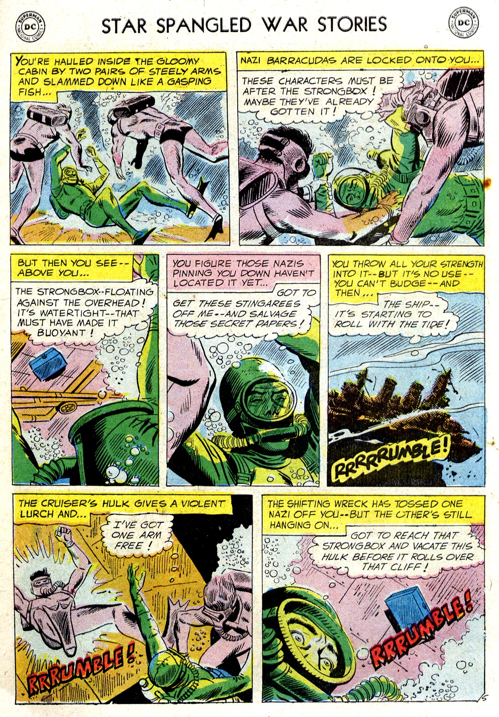 Read online Star Spangled War Stories (1952) comic -  Issue #64 - 7