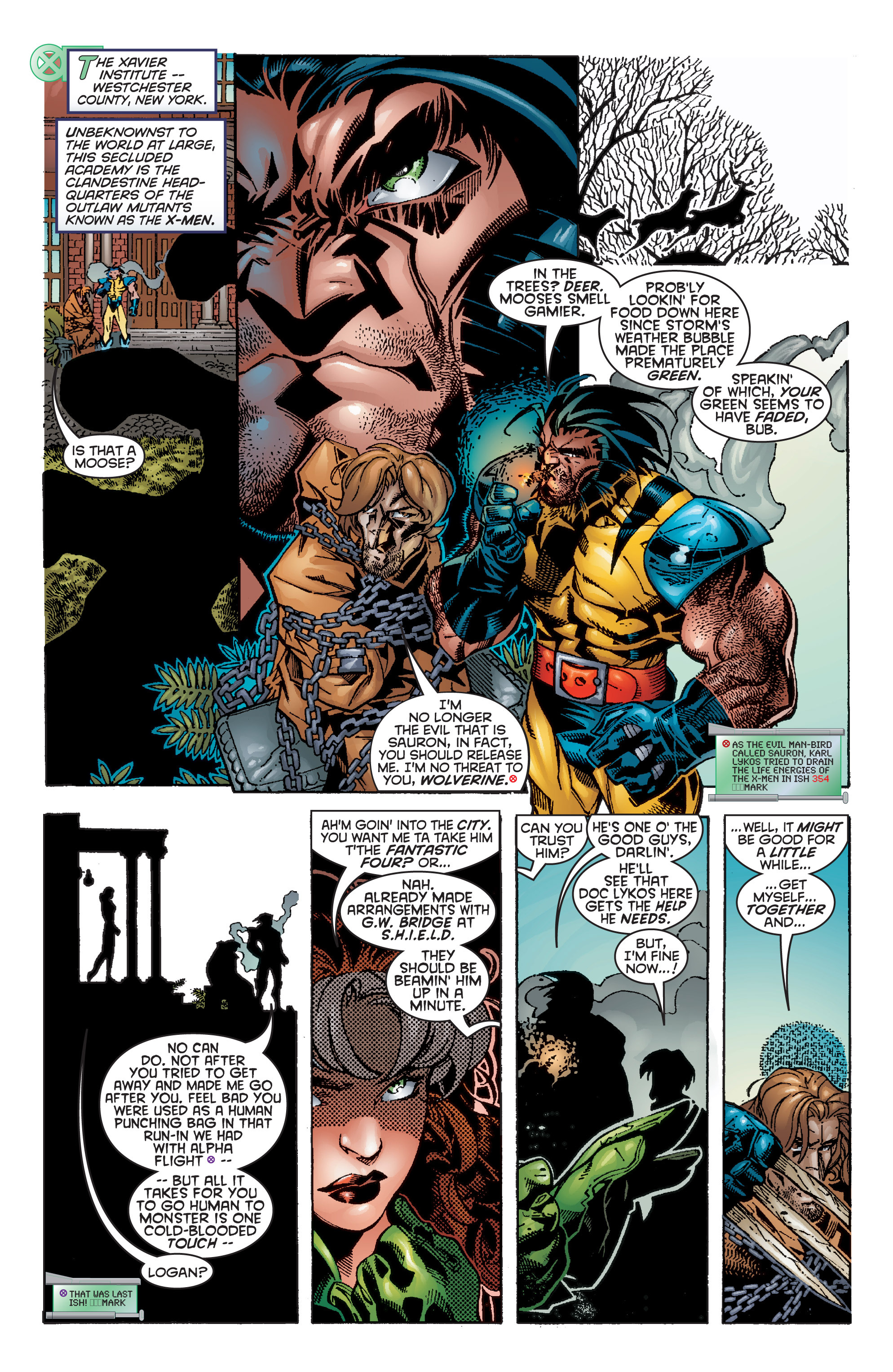 Read online Uncanny X-Men (1963) comic -  Issue #356 - 8