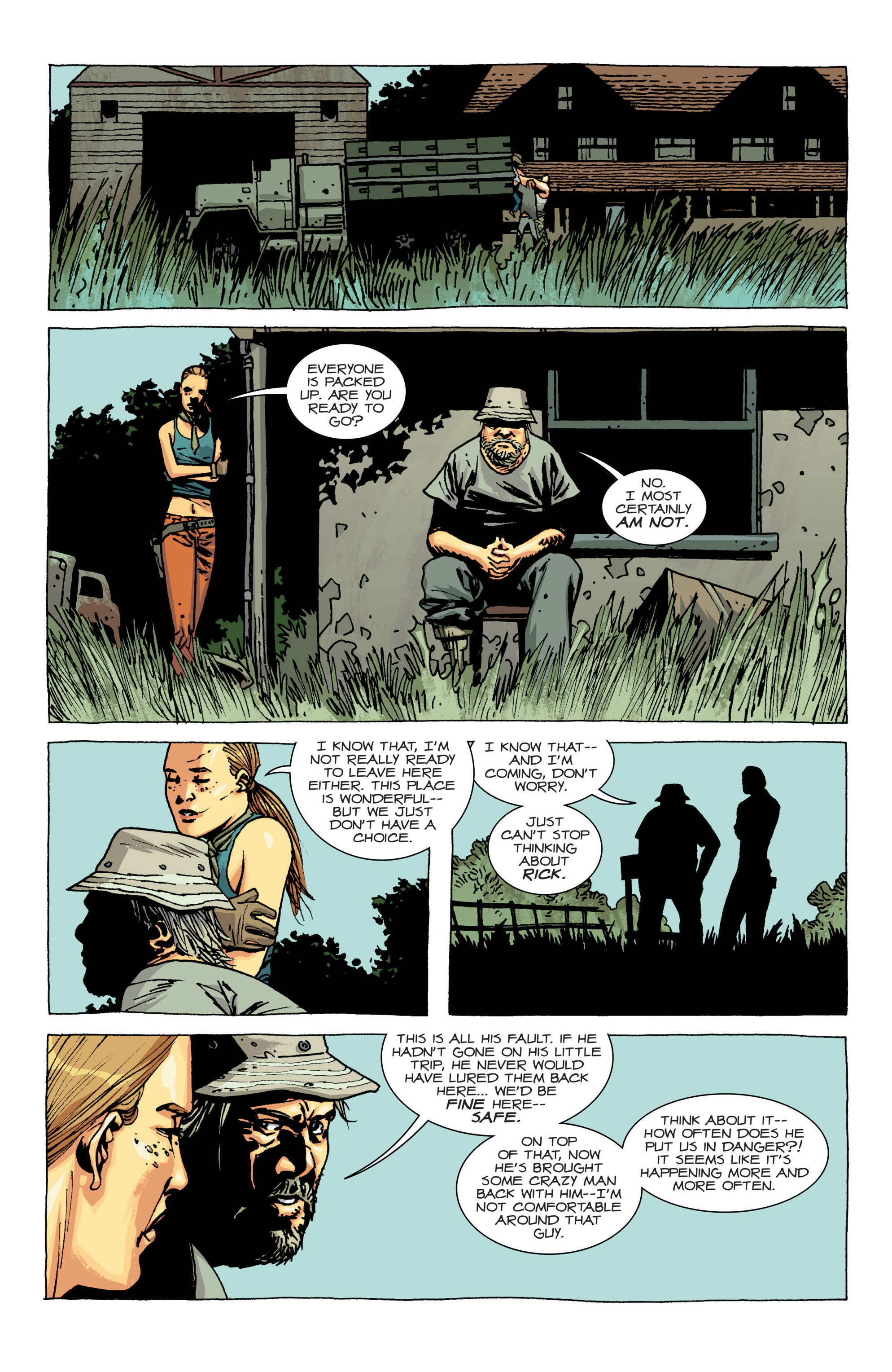 Read online The Walking Dead Deluxe comic -  Issue #60 - 22