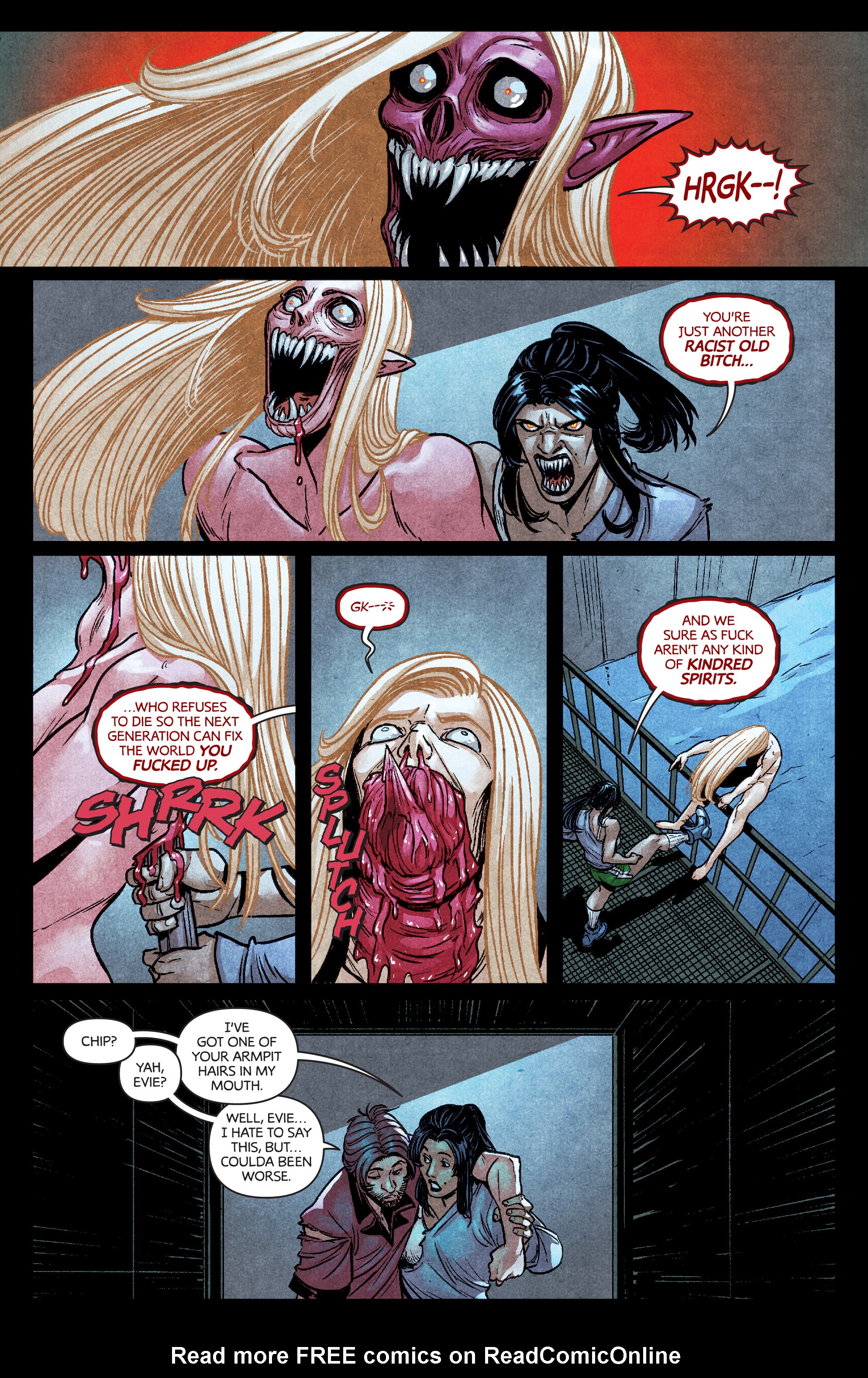 Read online Dark Red comic -  Issue #5 - 17