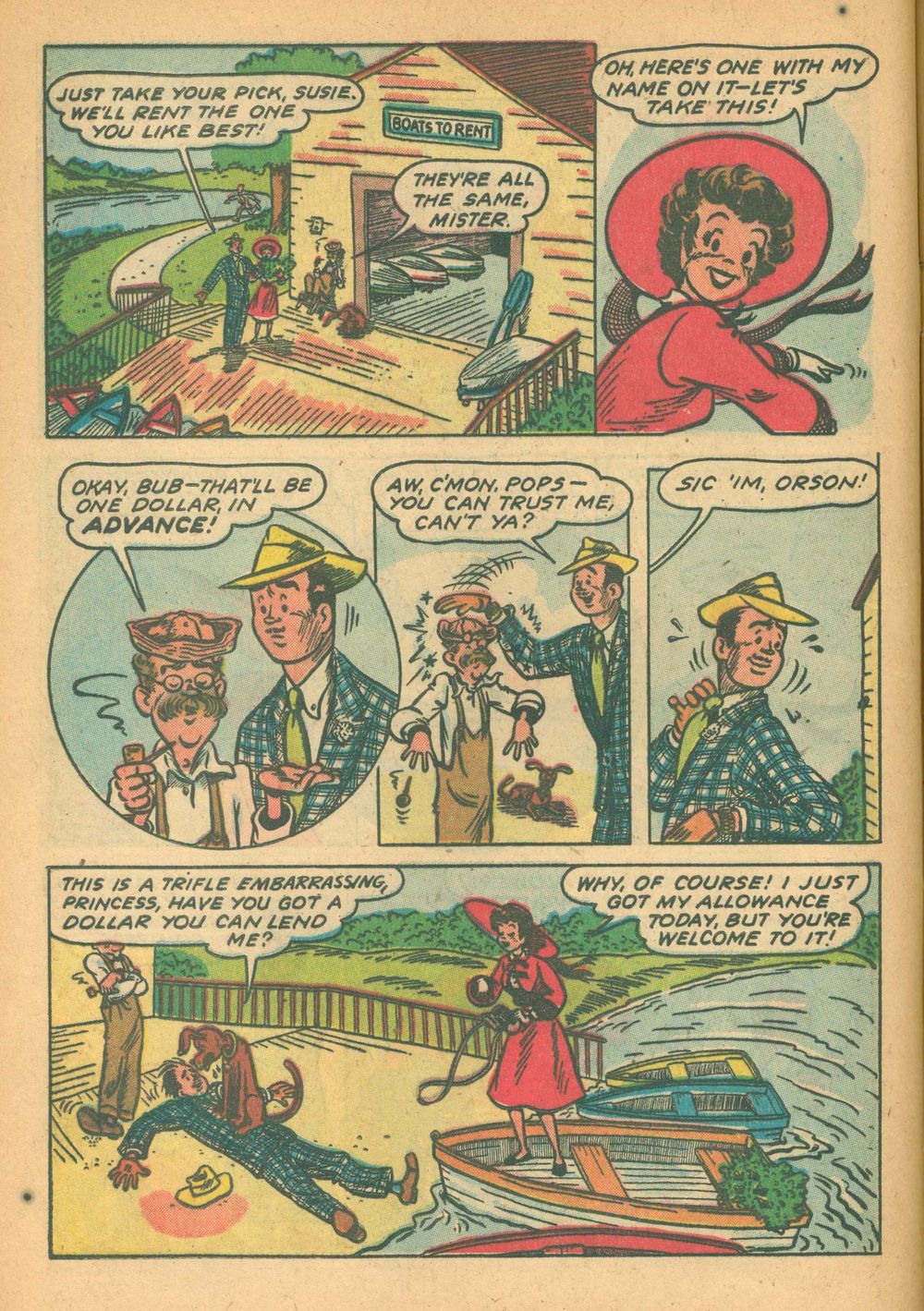 Read online Four Color Comics comic -  Issue #323 - 12