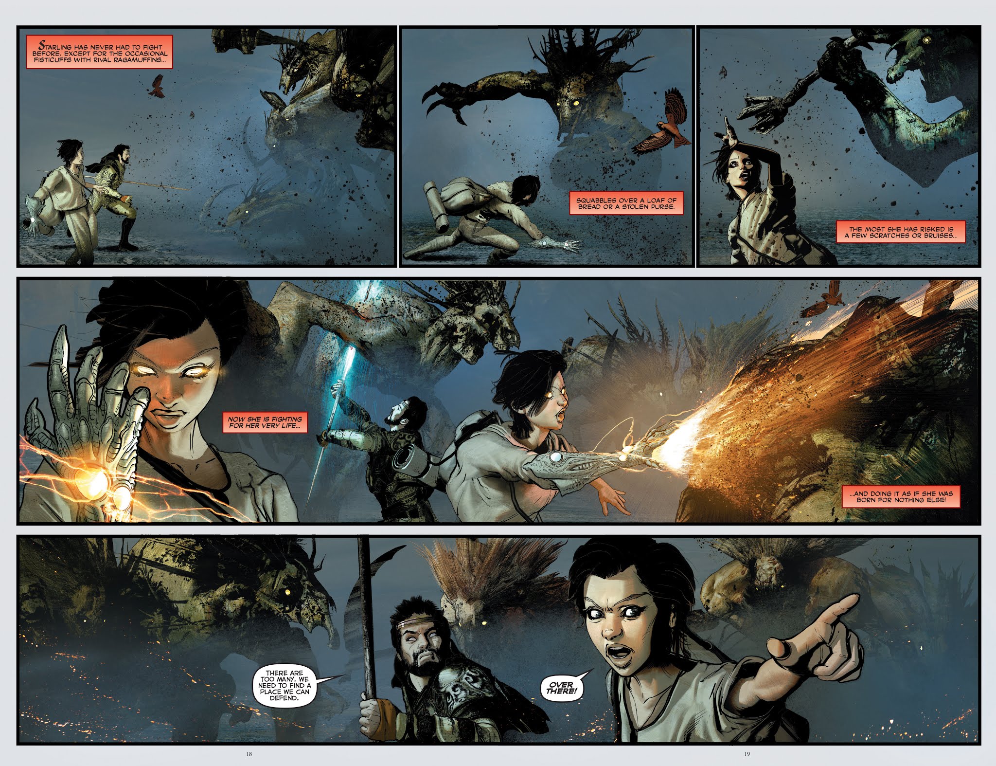 Read online Medieval Spawn and Witchblade comic -  Issue #3 - 20