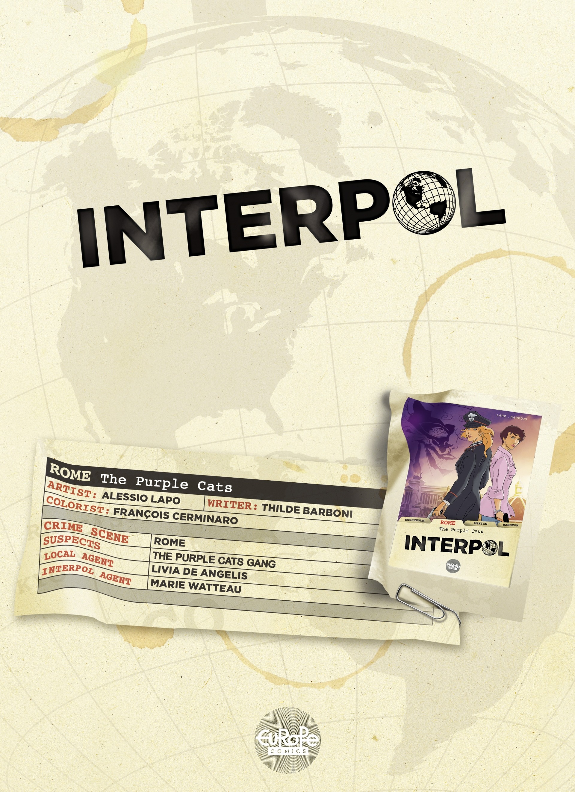 Read online Interpol comic -  Issue #3 - 2