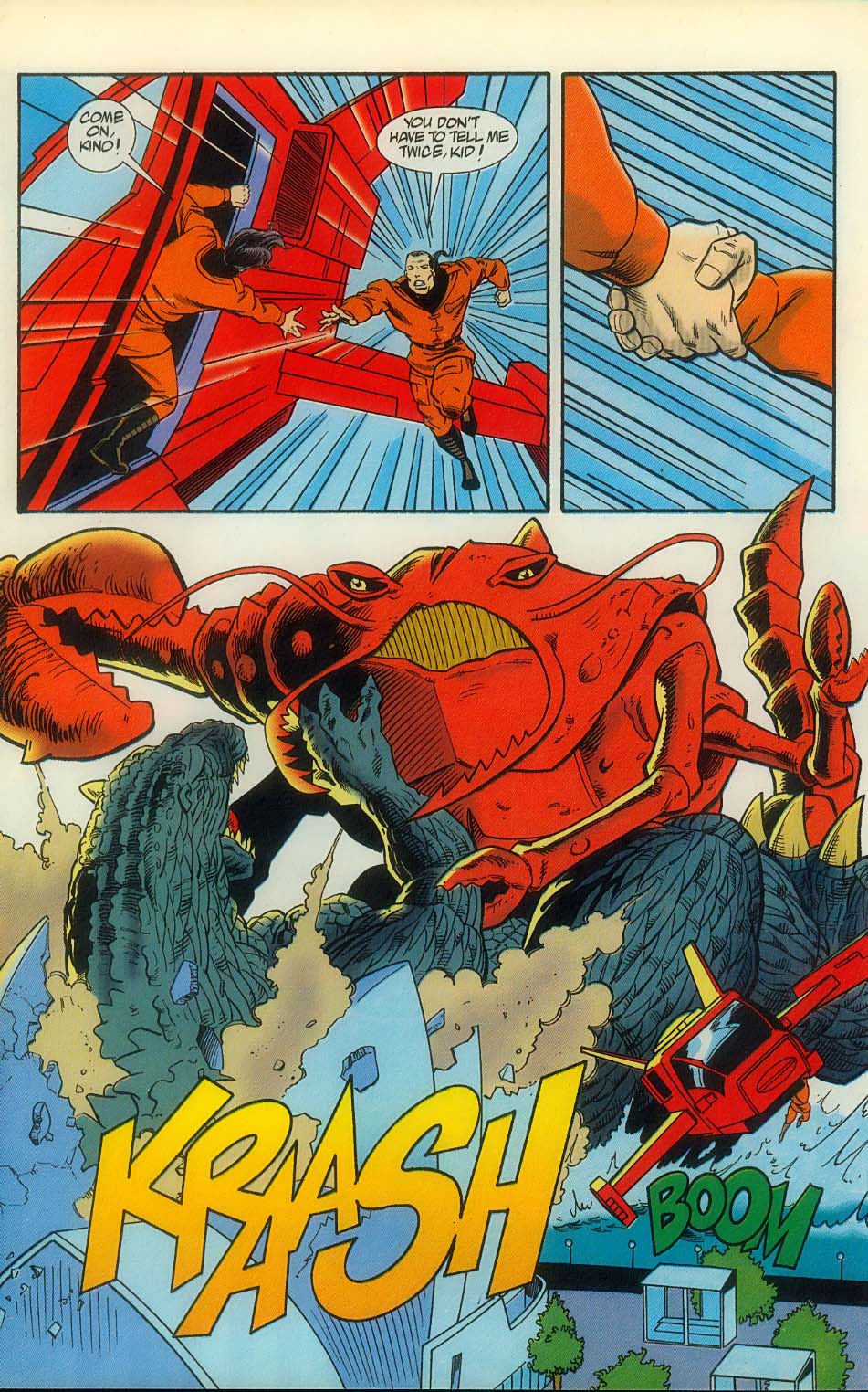 Read online Godzilla (1995) comic -  Issue #15 - 22