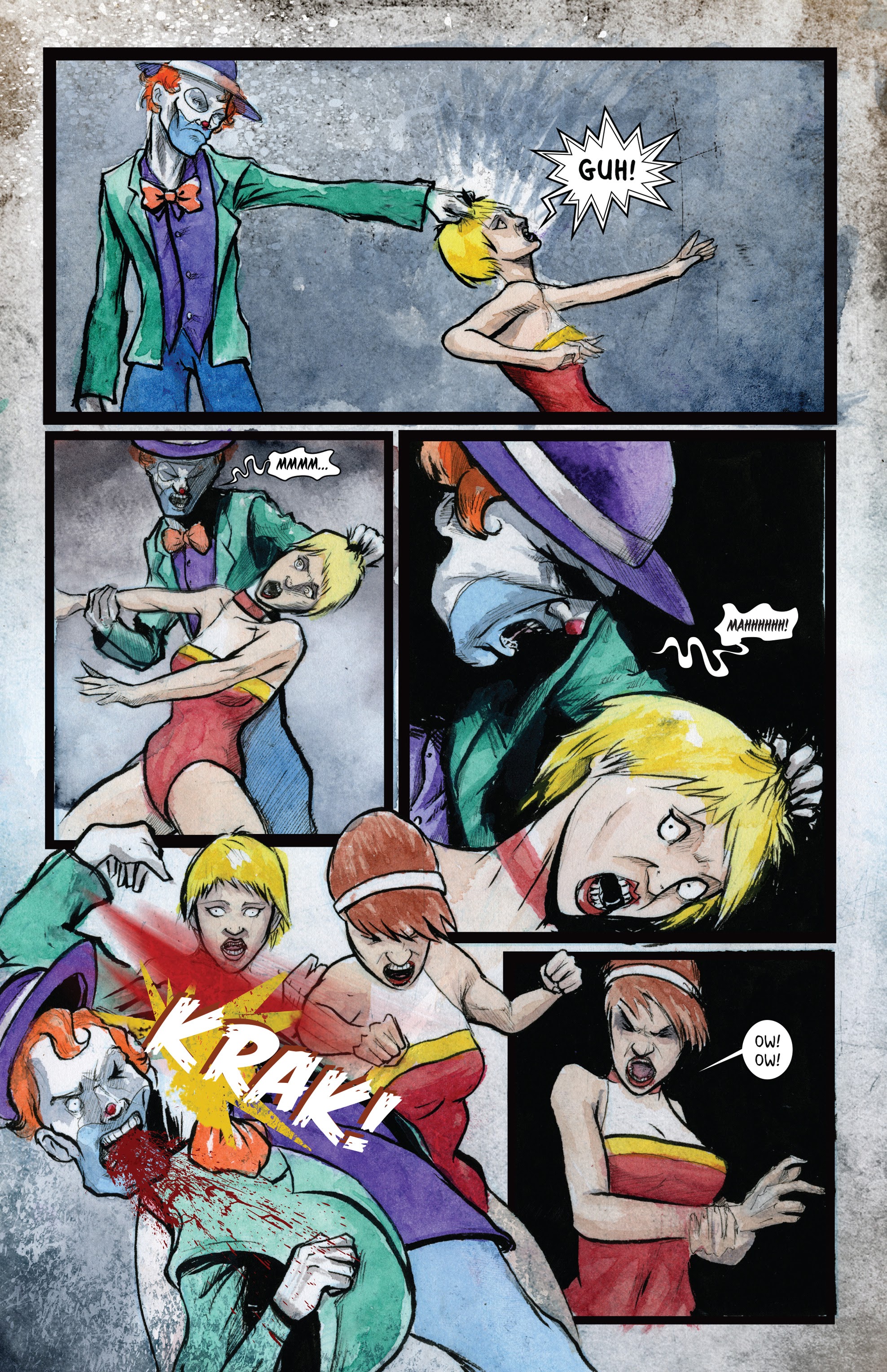 Read online Made Up: Zombie Clown Circus comic -  Issue # Full - 25