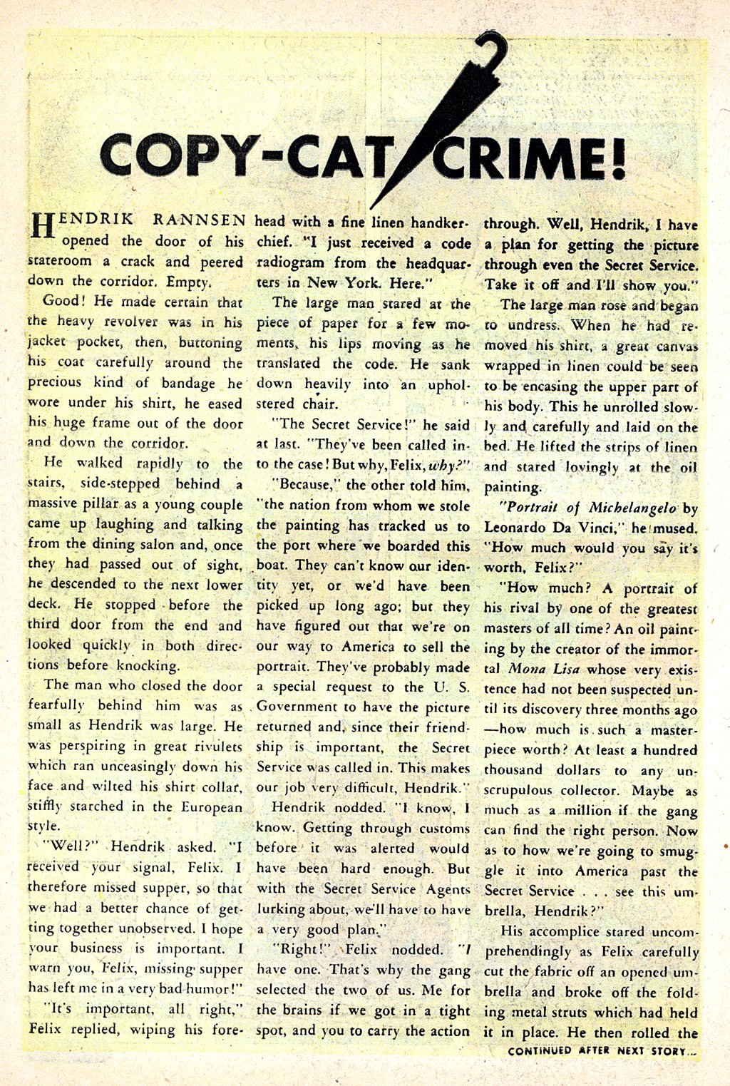 Read online Kent Blake of the Secret Service comic -  Issue #6 - 10