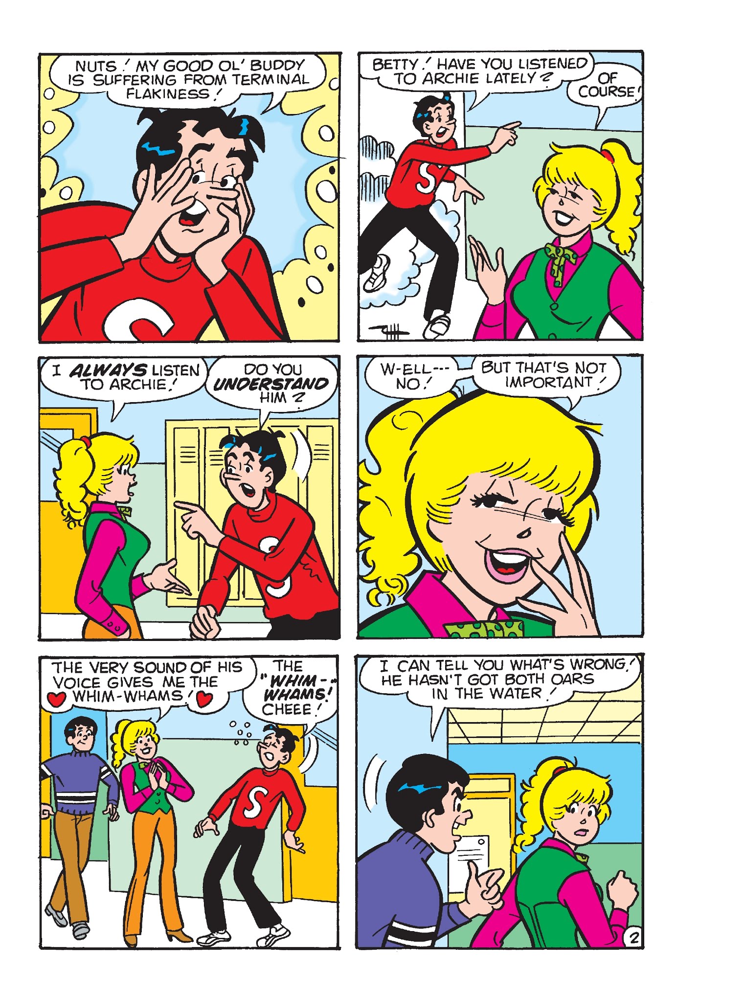 Read online Archie's Funhouse Double Digest comic -  Issue #27 - 136